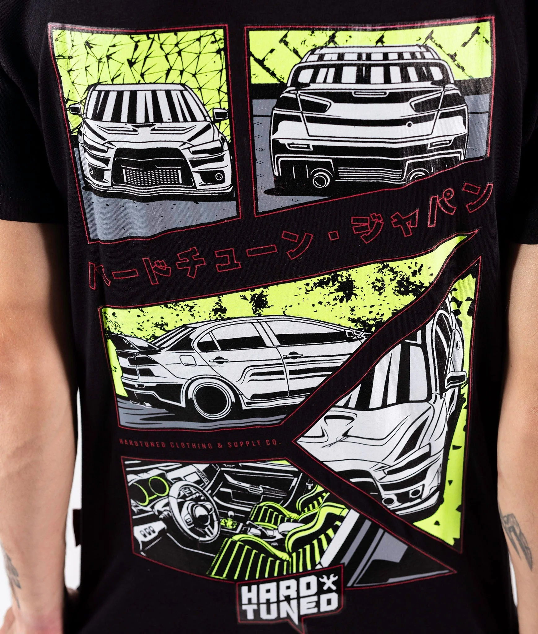Mitsubishi EVO X Fragment Tee - Image 5