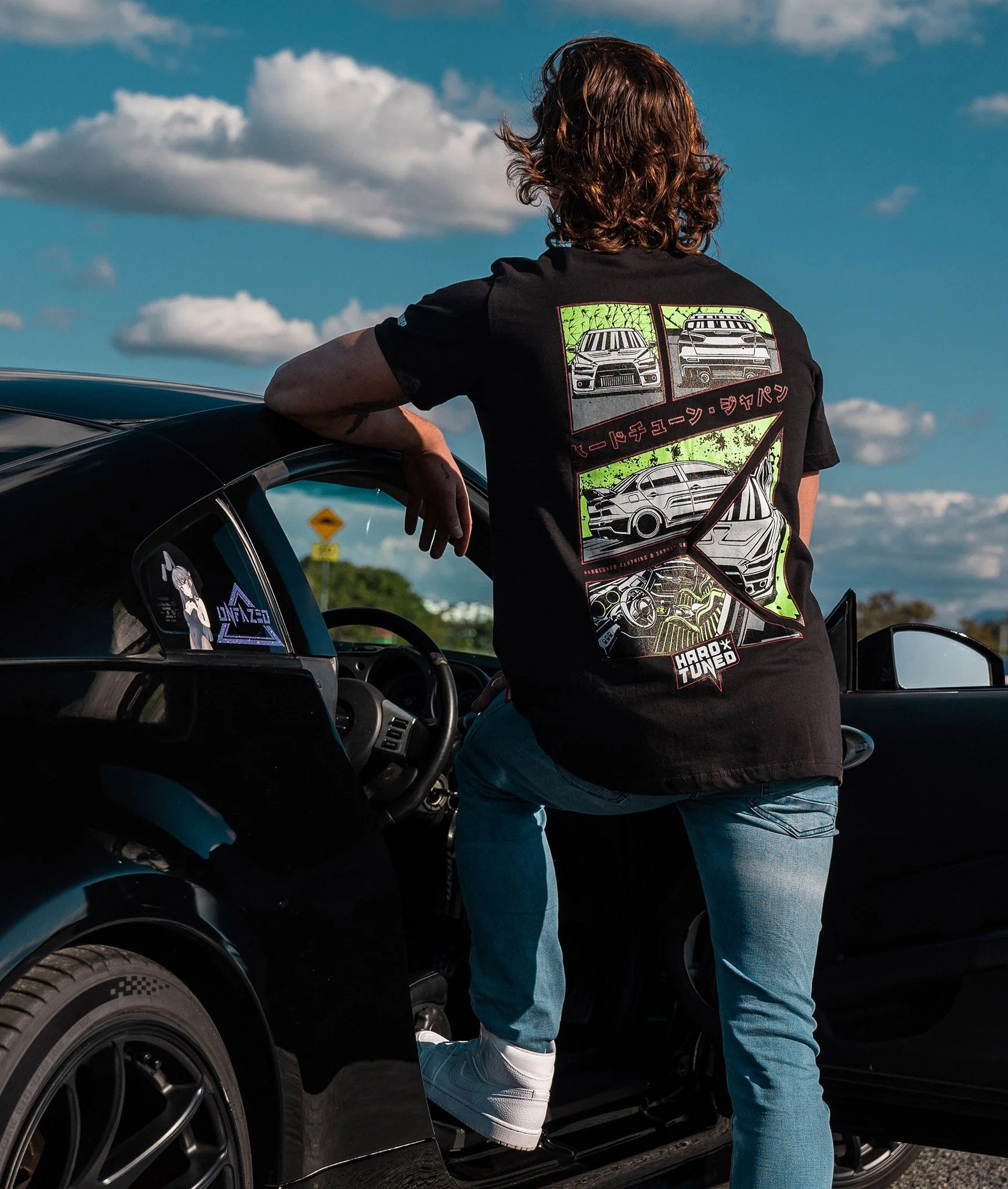 Mitsubishi EVO X Fragment Womens Tee - Image 2
