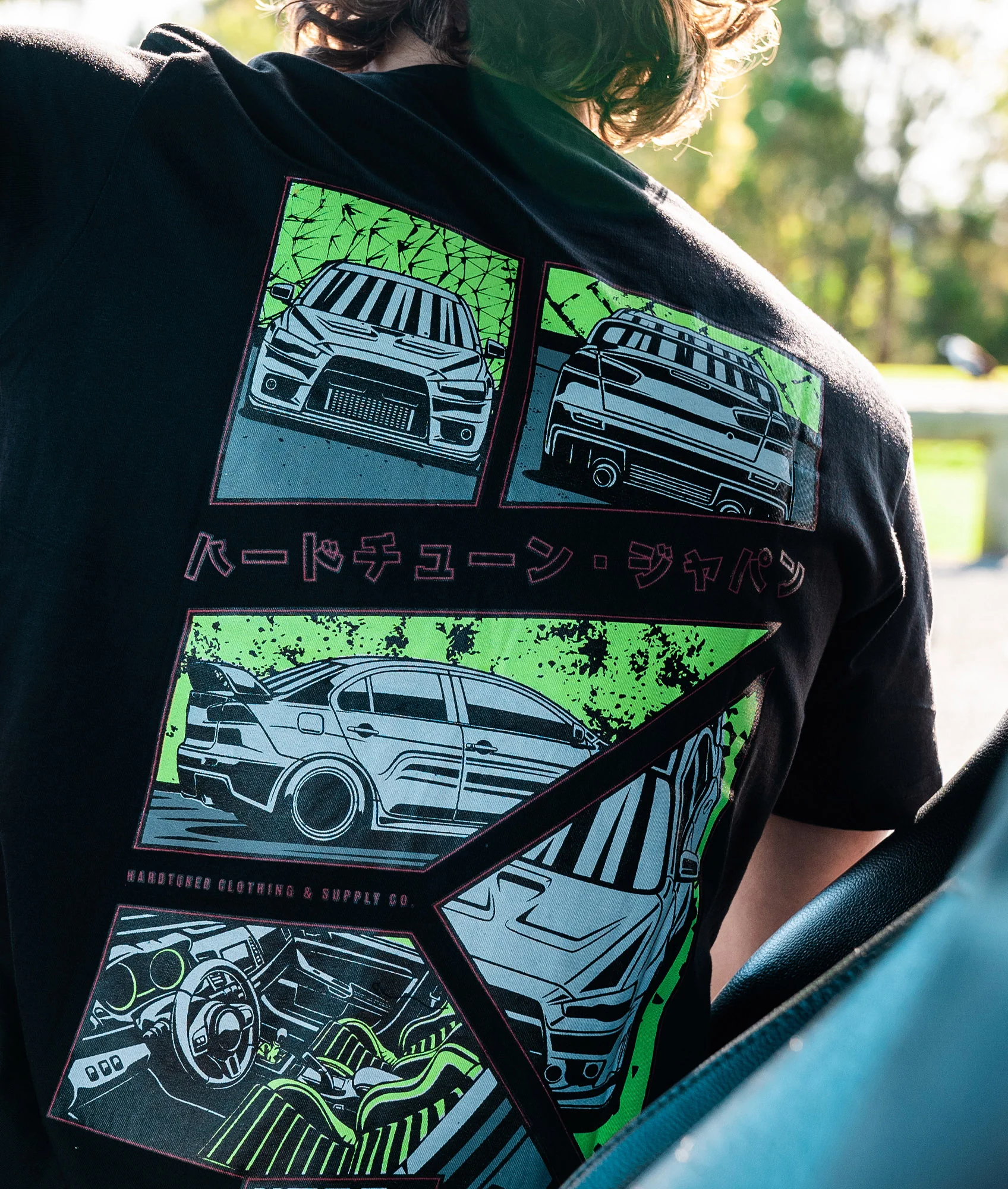 Mitsubishi EVO X Fragment Womens Tee - Image 7