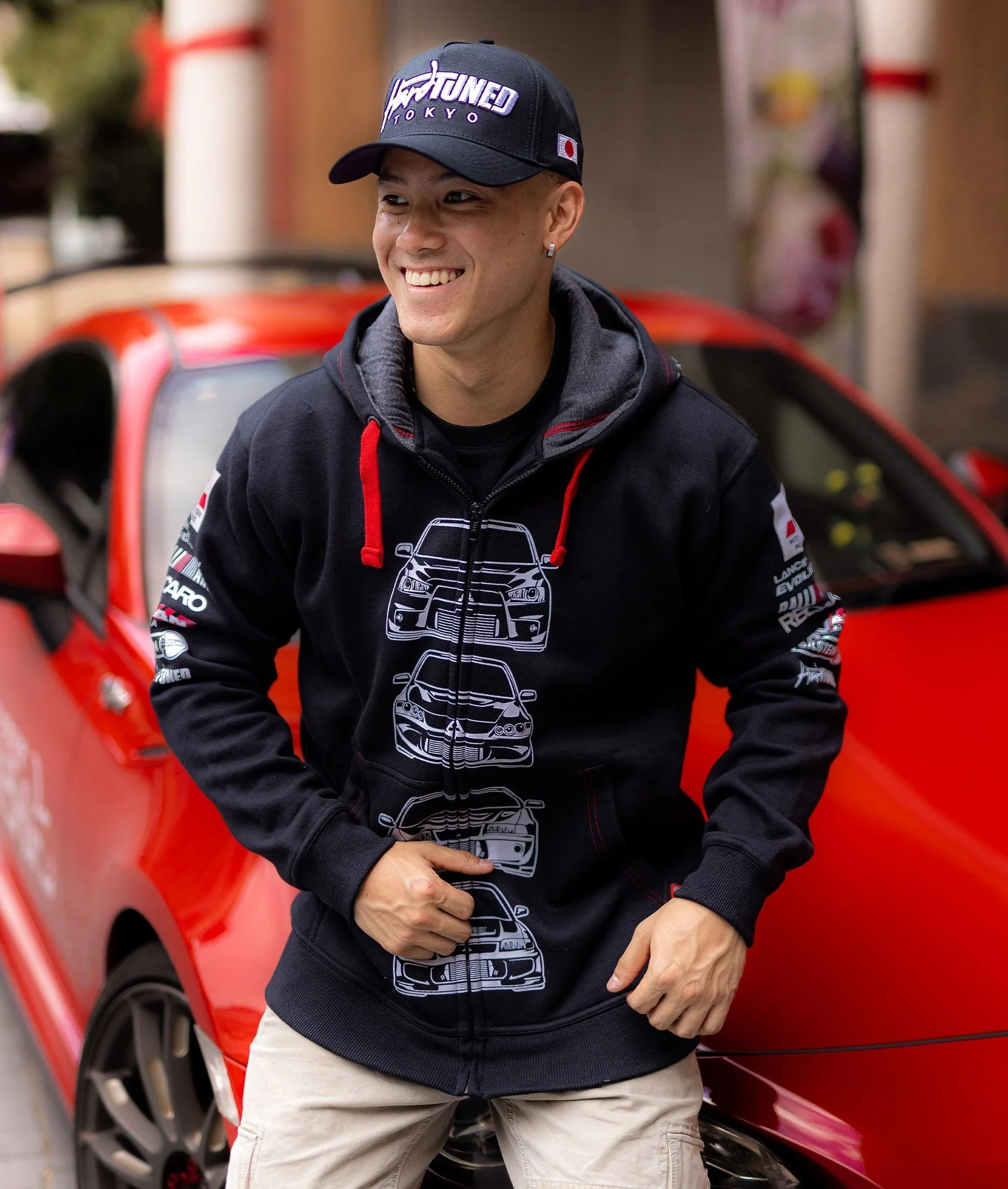 Mitsubishi Evolution Hoodie - Image 2