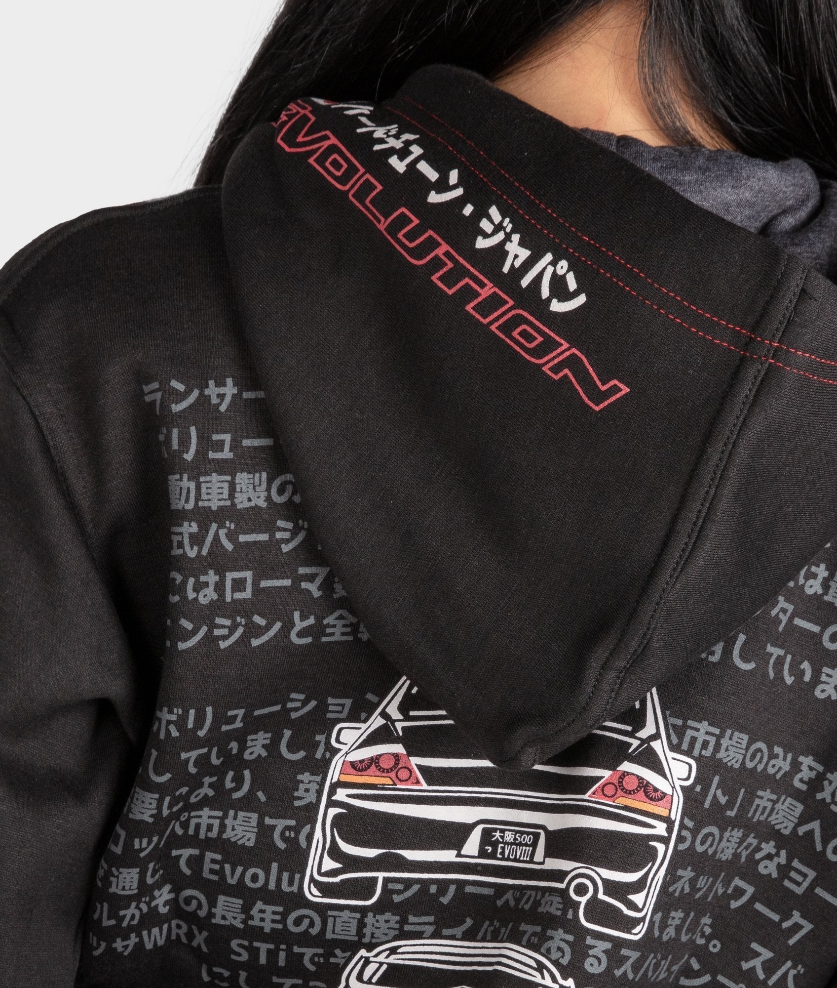 Mitsubishi Evolution Womens Pullover - Image 5