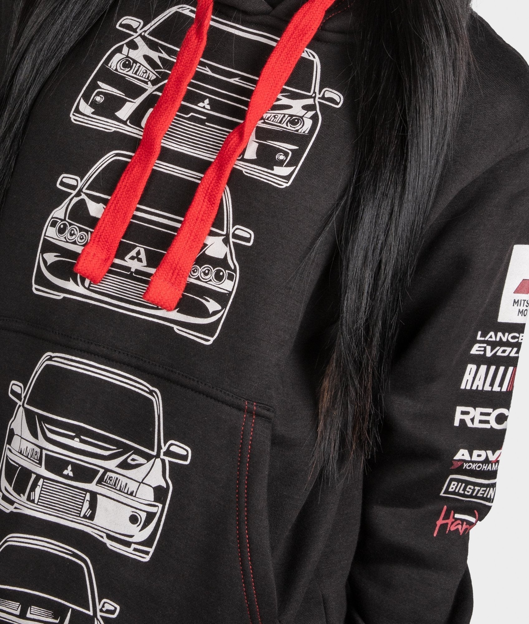 Mitsubishi Evolution Womens Pullover - Image 6