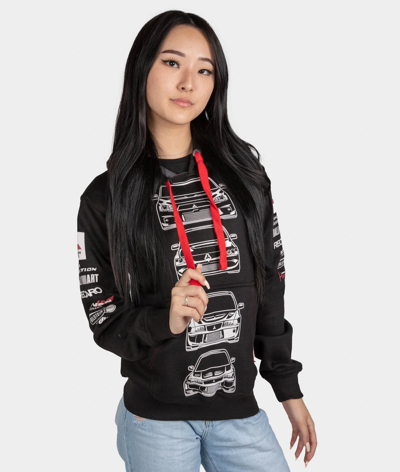 Mitsubishi Evolution Womens Pullover - Image 7