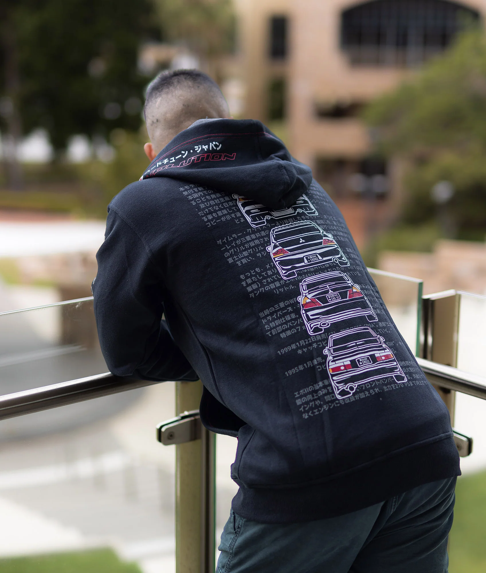Mitsubishi Evolution Womens Pullover - Image 8