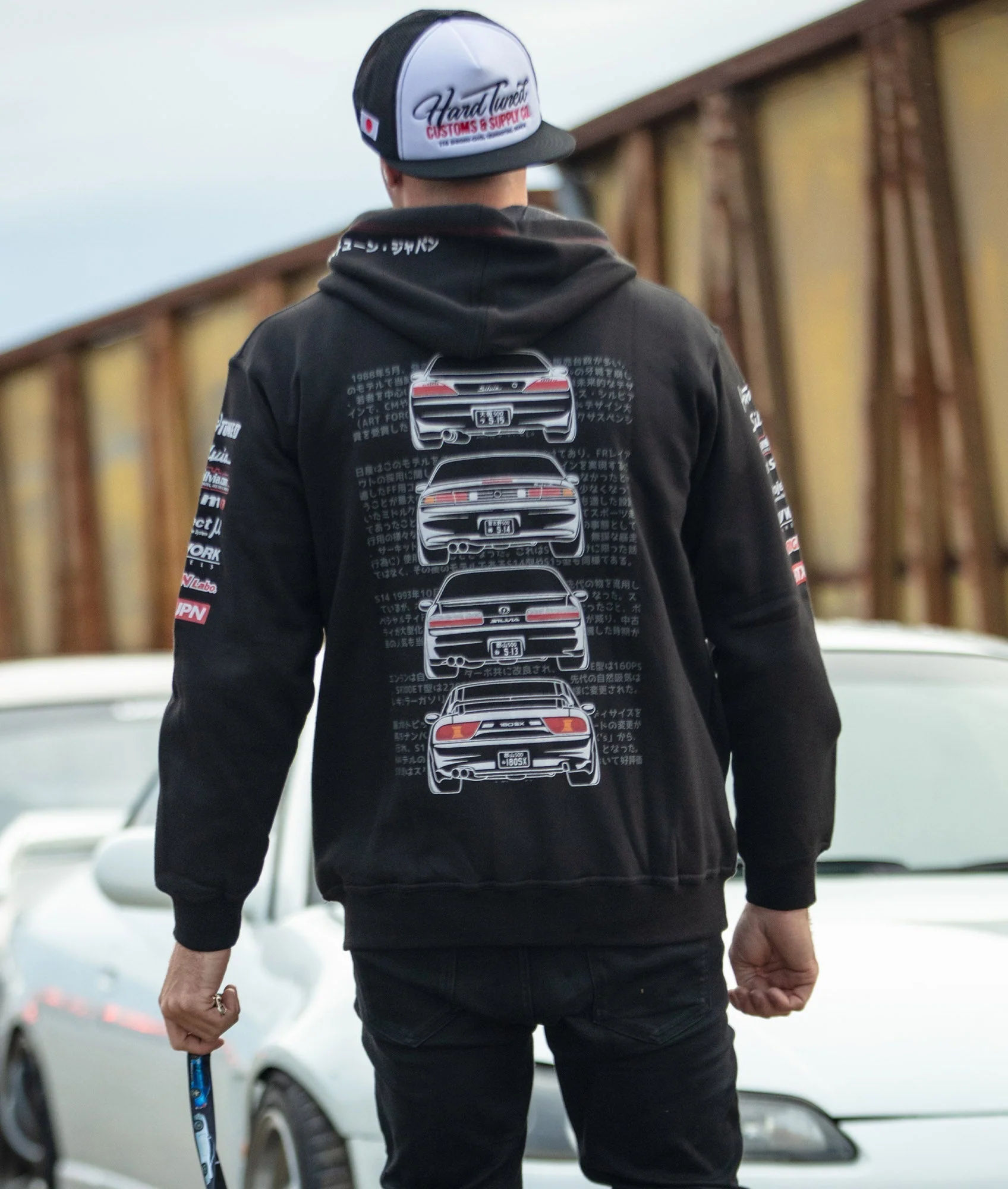 Nissan Silvia Pullover Hoodie - Image 2
