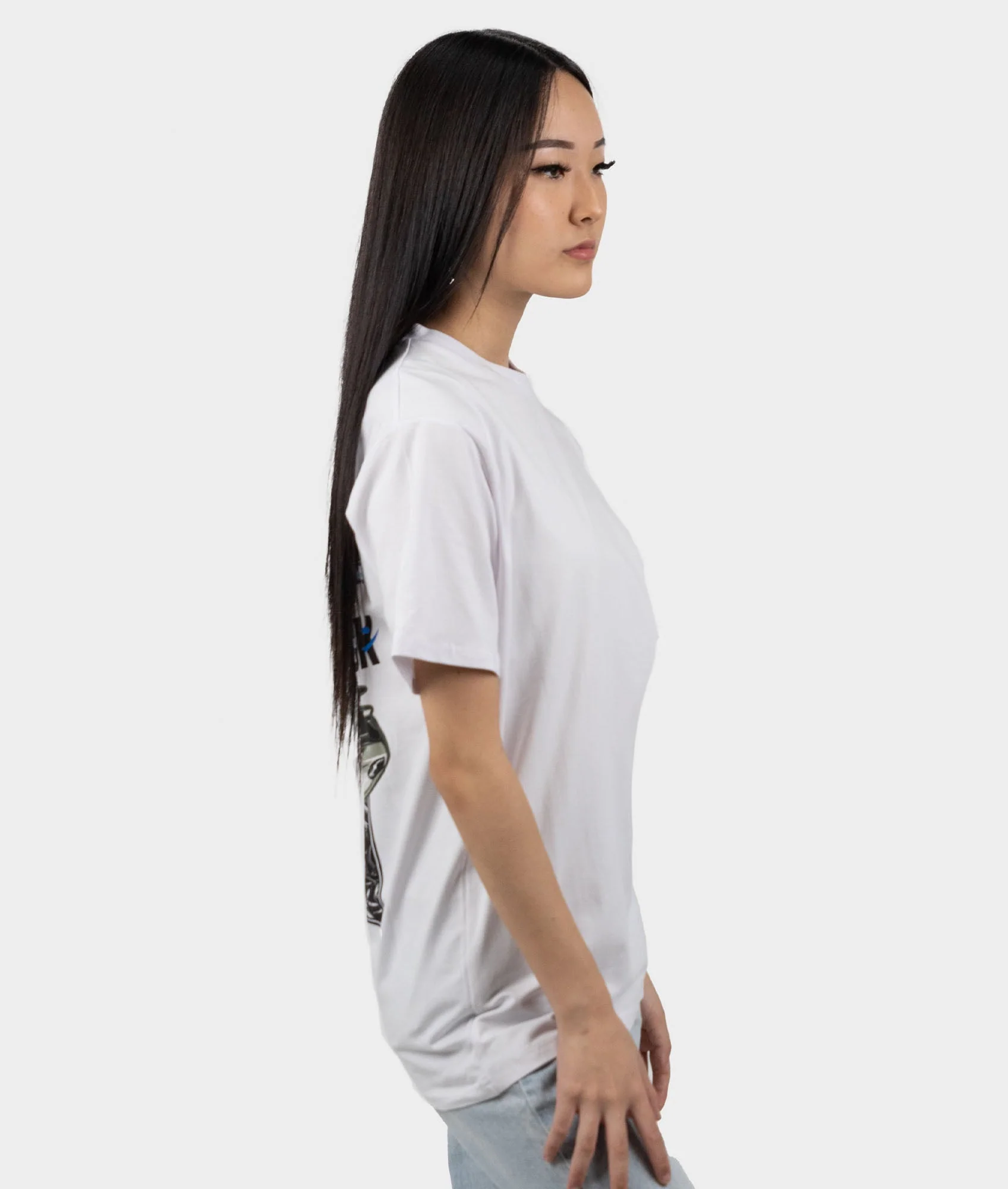 Nissan Silvia S15 Never Stay Stock Womens Tee - Image 5
