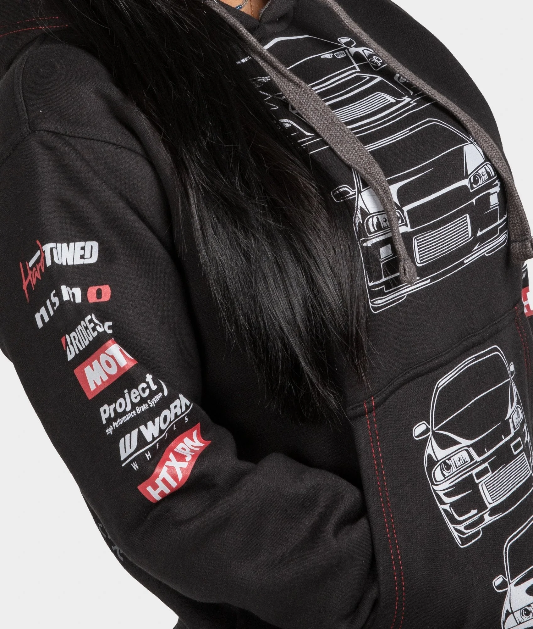 Nissan Skyline GTR Womens Pullover - Image 5