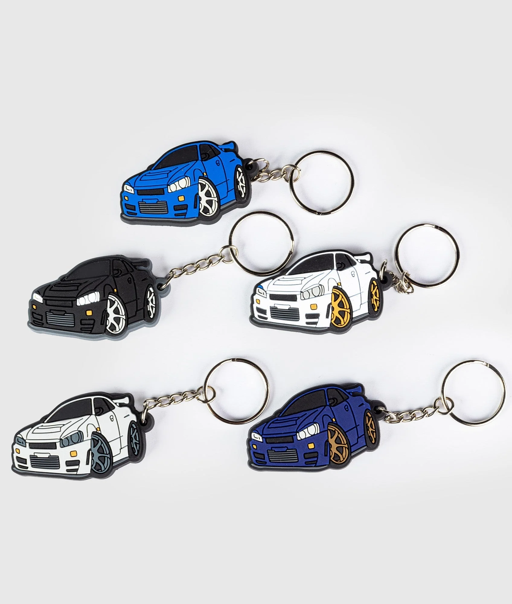 Nissan Skyline R34 GTR Rubber Keyring - Image 2