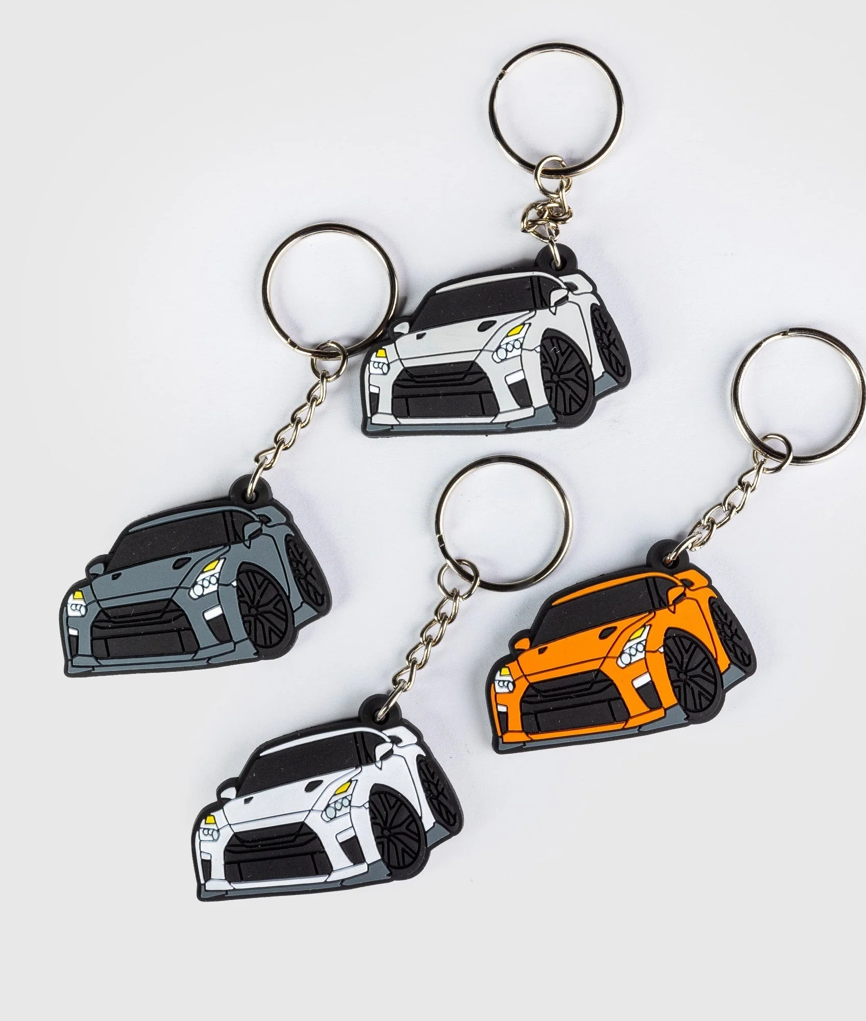 Nissan Skyline R35 GTR Rubber Key Ring - Image 2