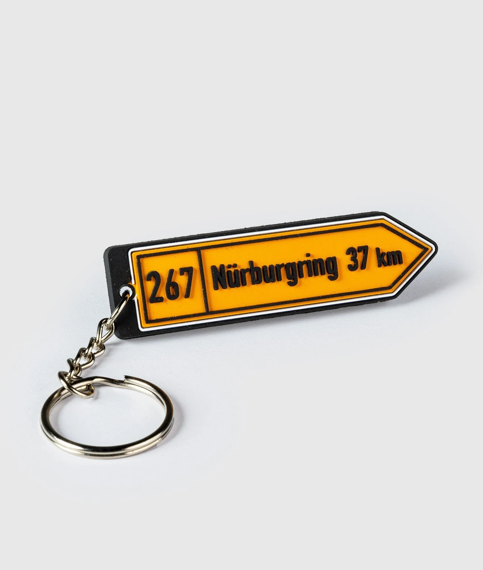 Nurburgring Soft Rubber Key Ring