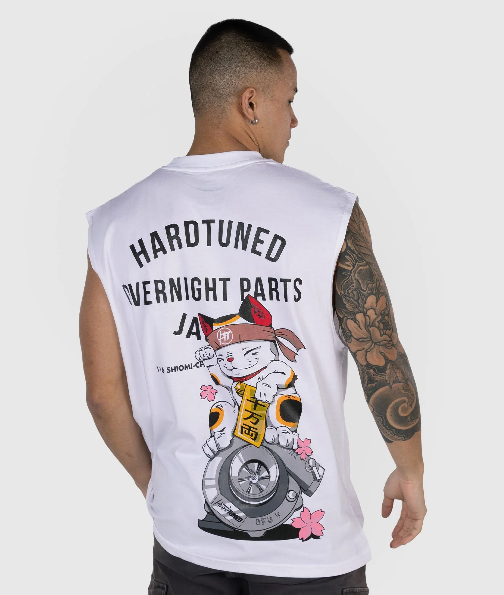Overnight Parts Kitty Tank Top - Image 4