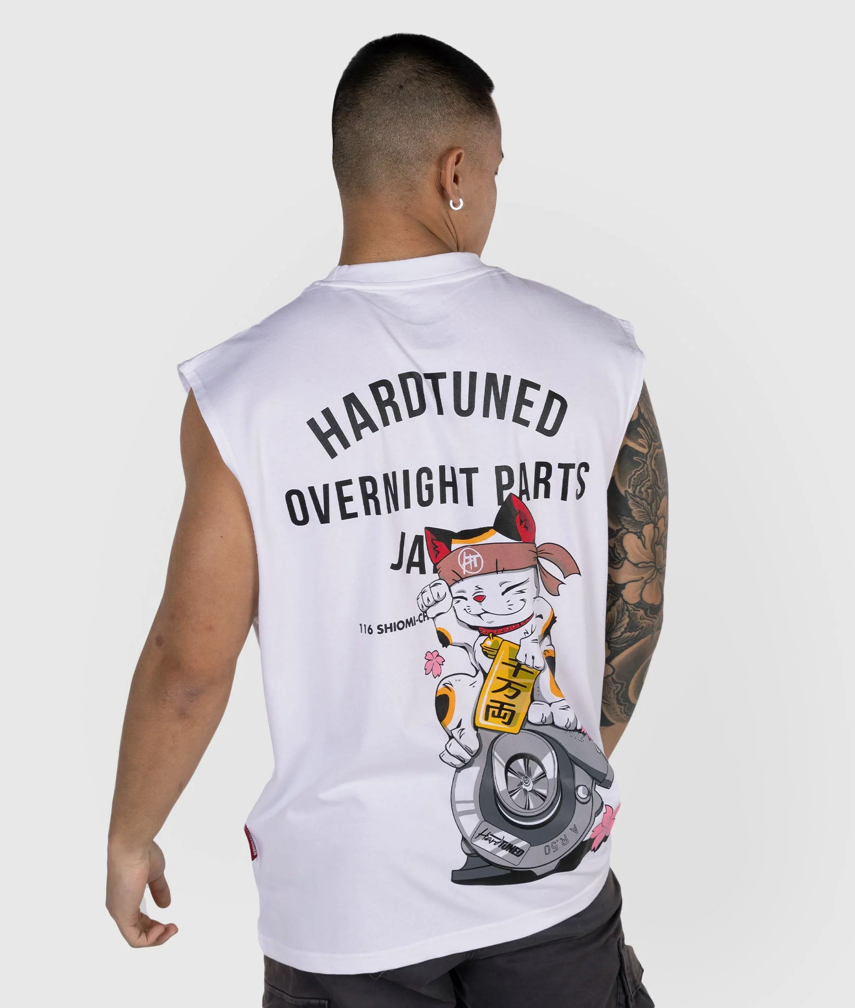 Overnight Parts Kitty Tank Top - Image 5