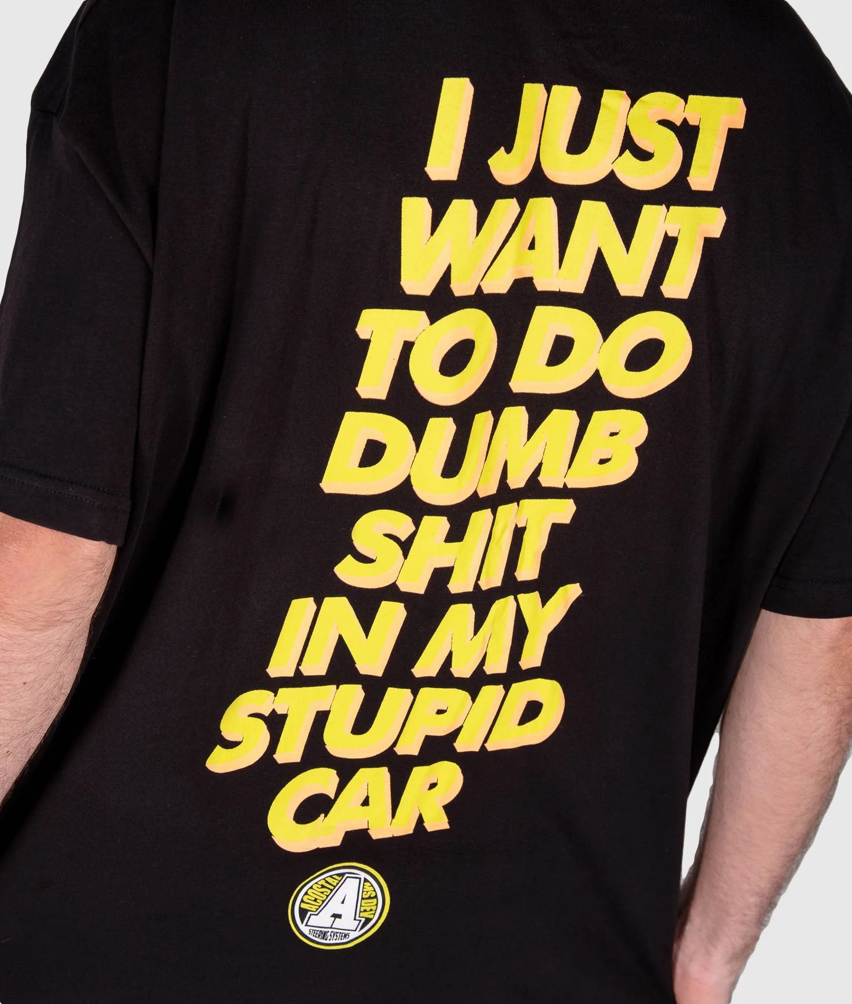 Oversized Stupid Car Tee - Image 4