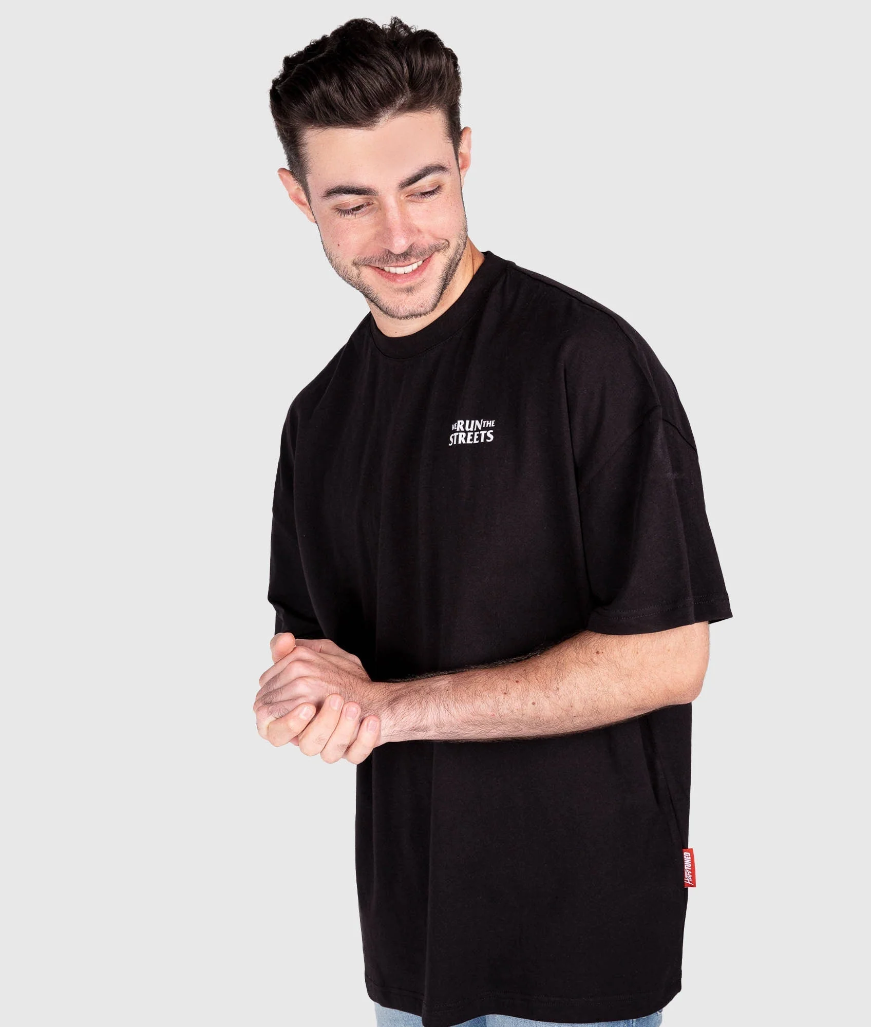 Oversized We Run The Streets Tee - Image 3