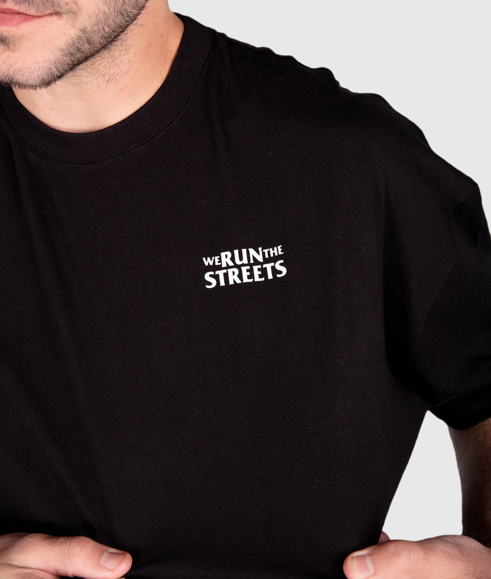 Oversized We Run The Streets Tee - Image 5