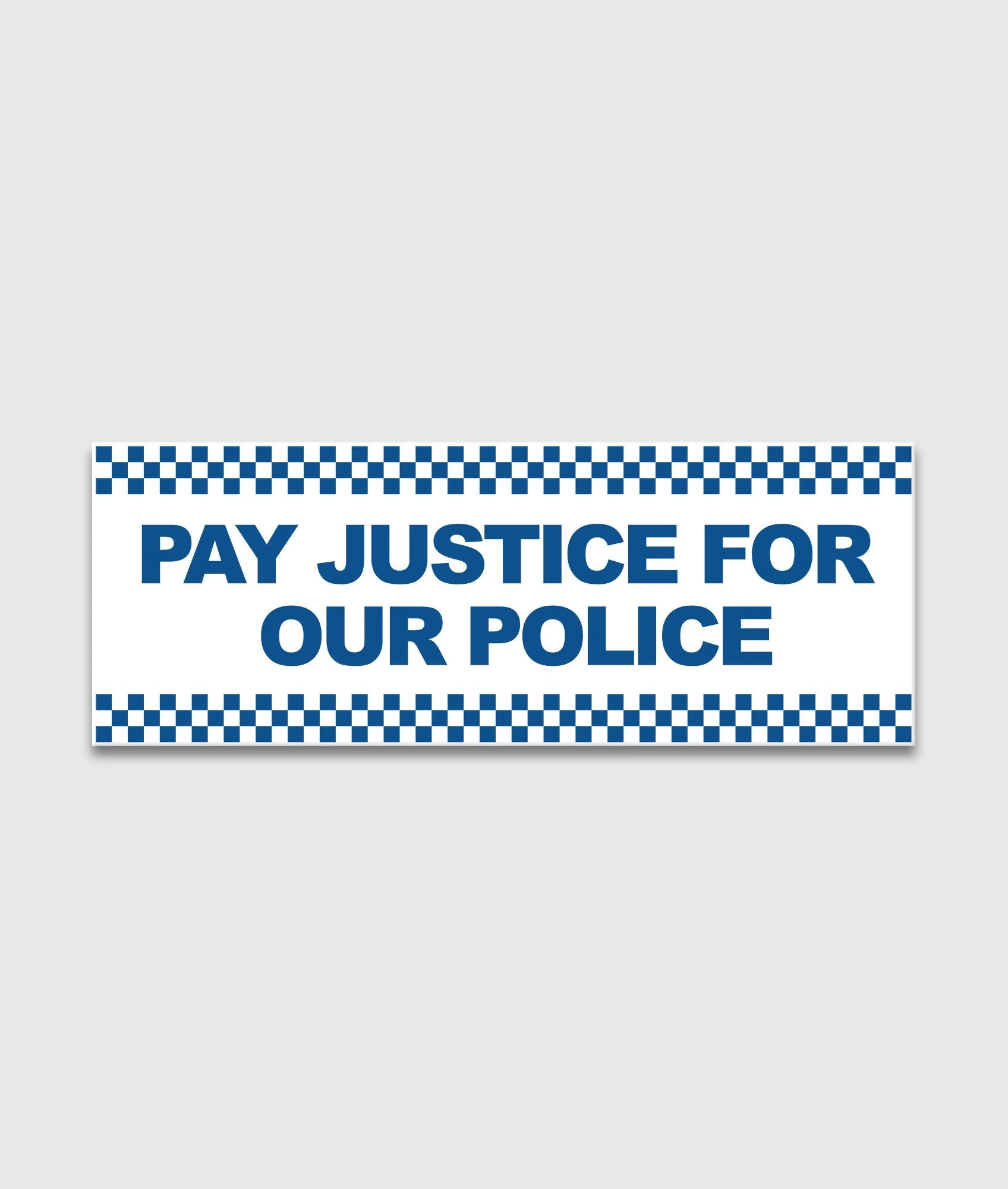 Pay Justice - Police Sticker - Image 2