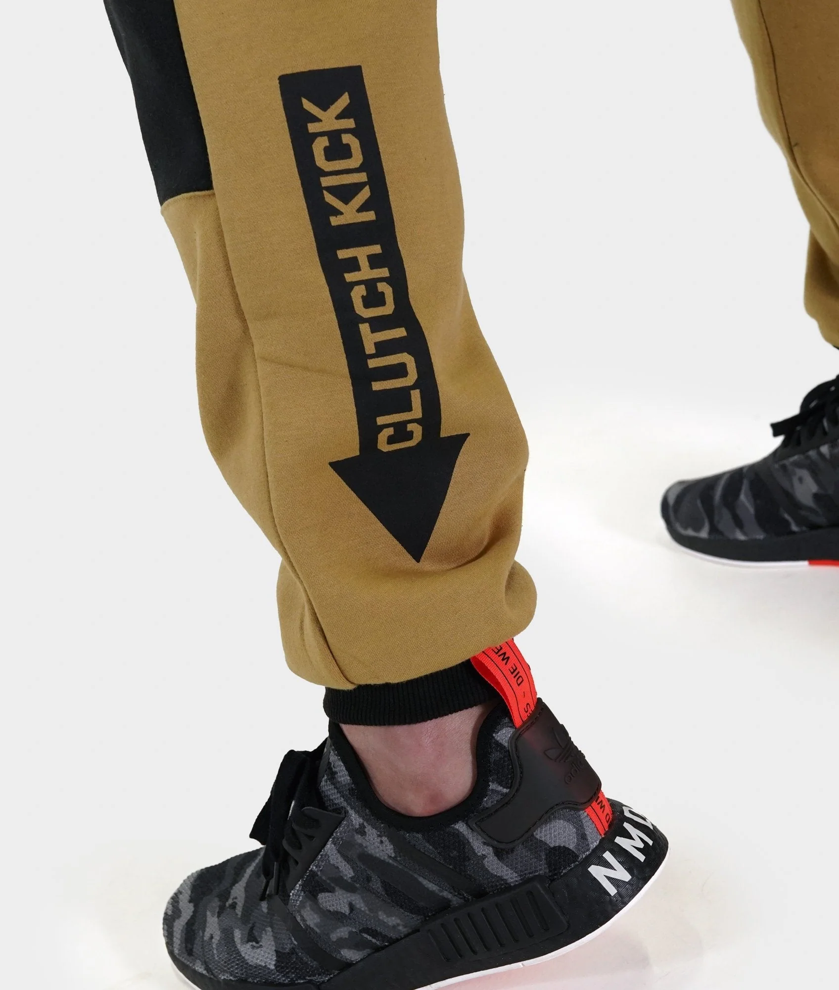 Mens Power Over Track Pants - Tan - Image 4