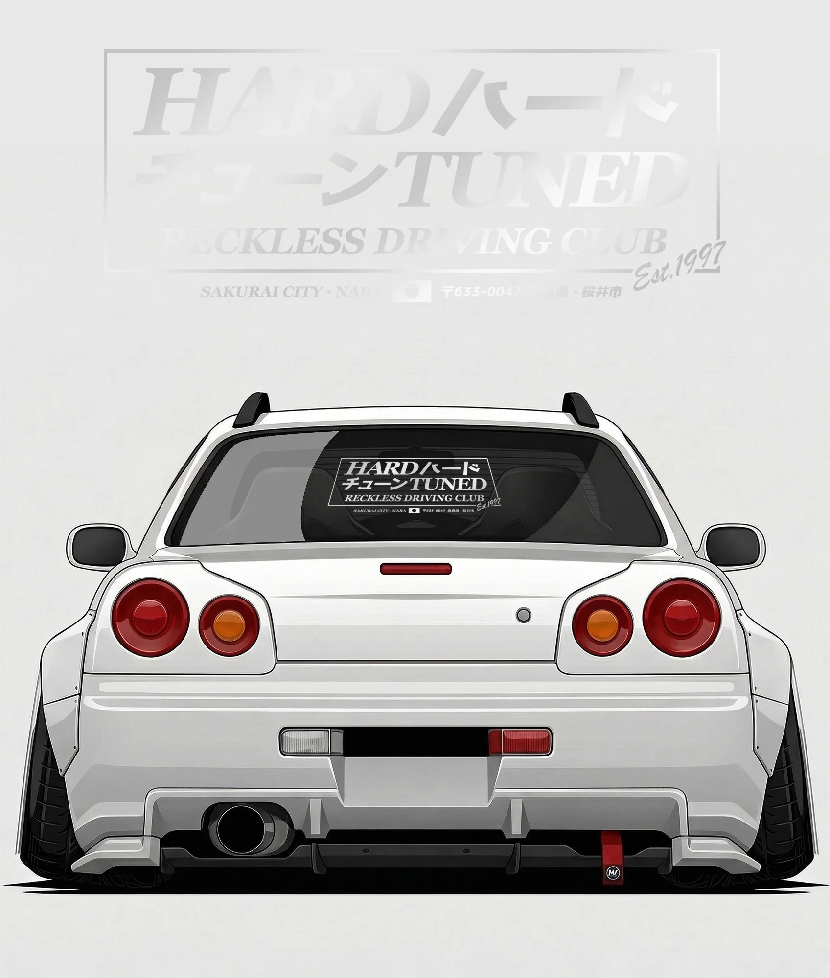HardTuned Reckless Driving Club - XL Slap - Image 3