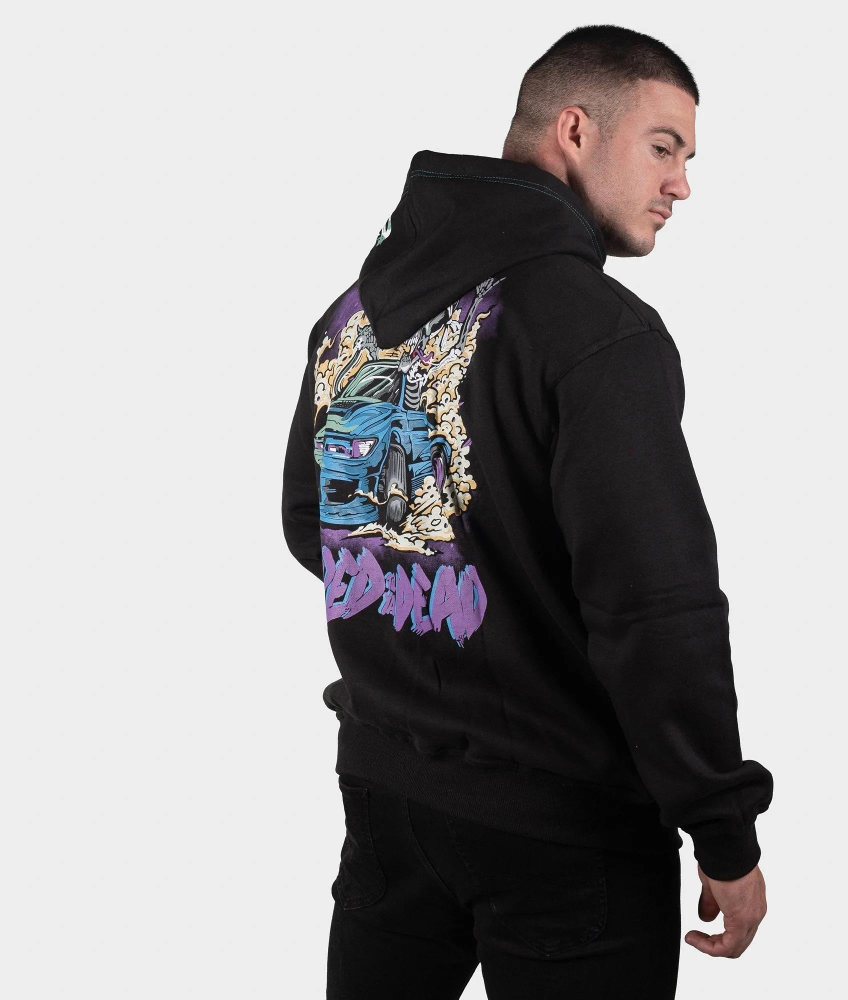 Shred Till Ya Dead Hoodie - Image 5