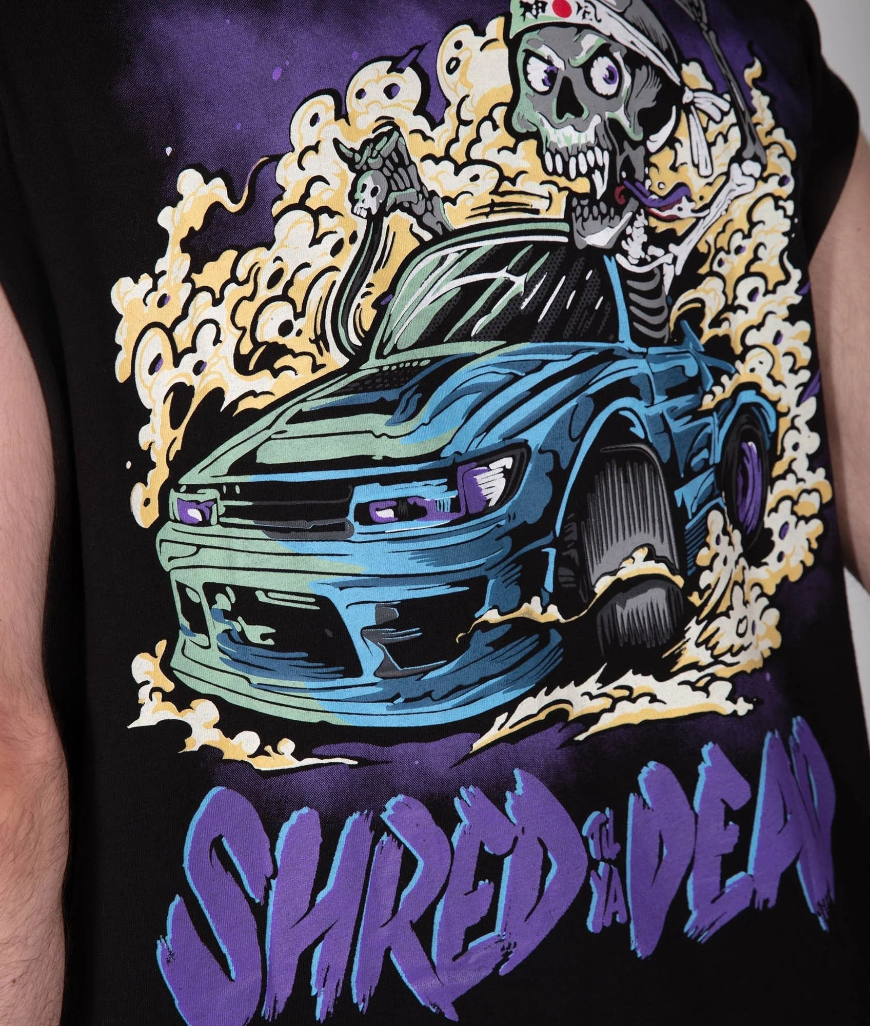 Shred Till Ya Dead Tank Top - Image 3