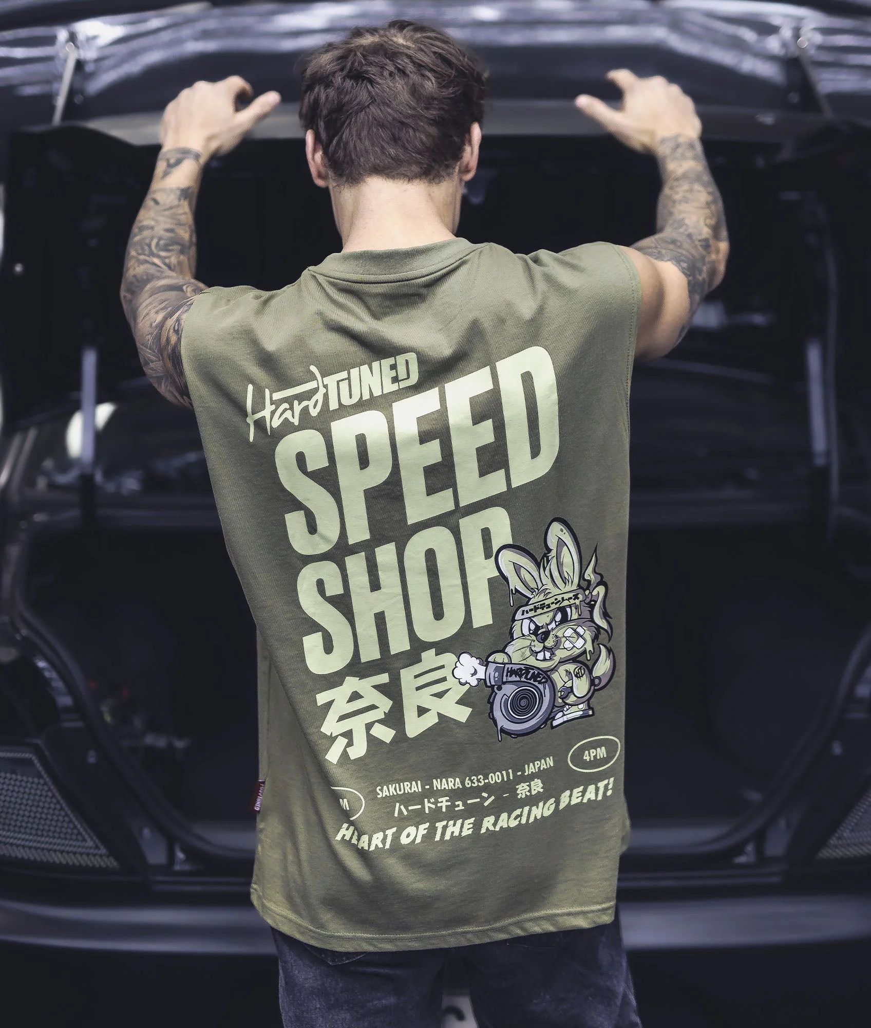 Speed Shop Bunny Tank Top - Image 2