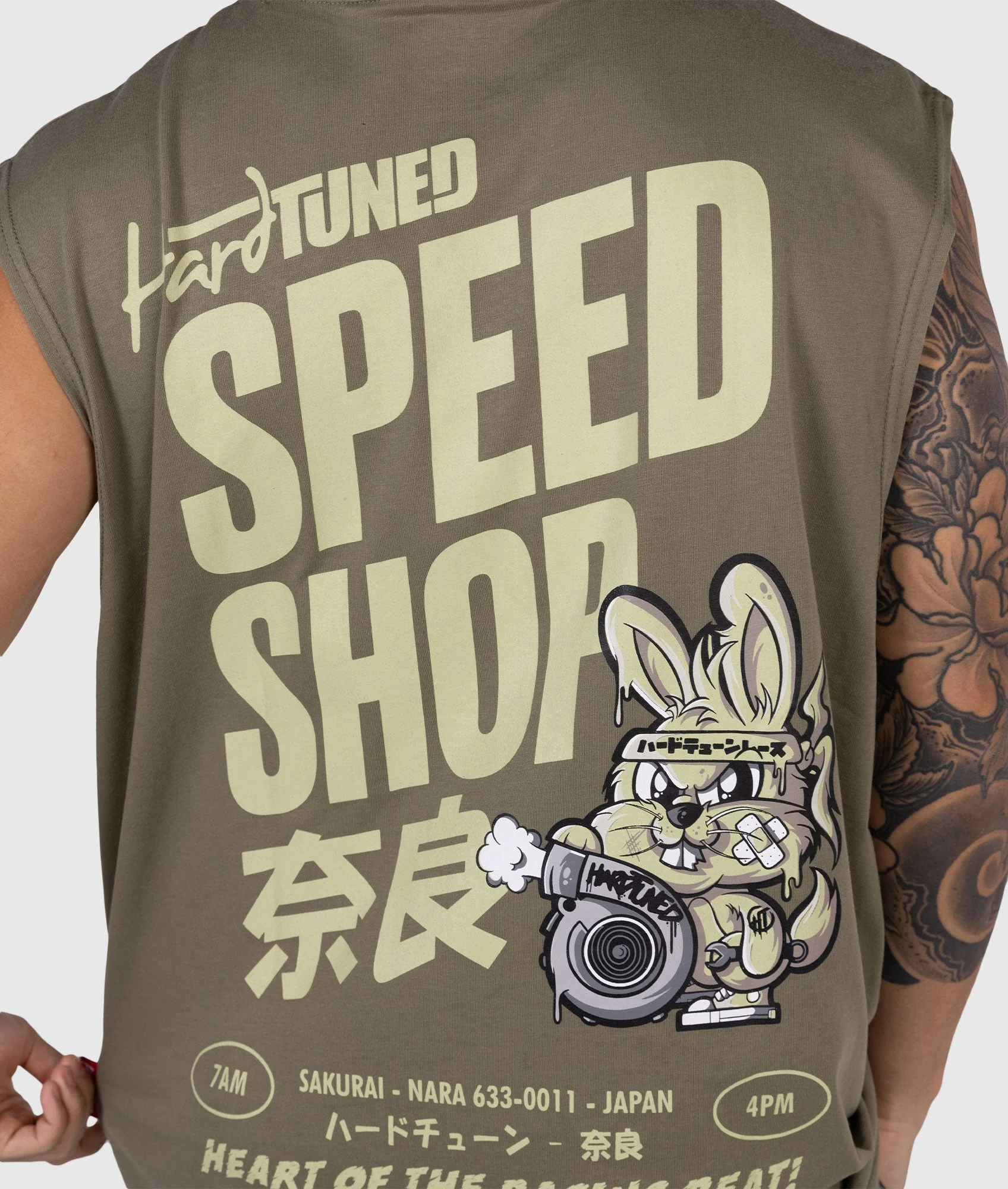 Speed Shop Bunny Tank Top - Image 5