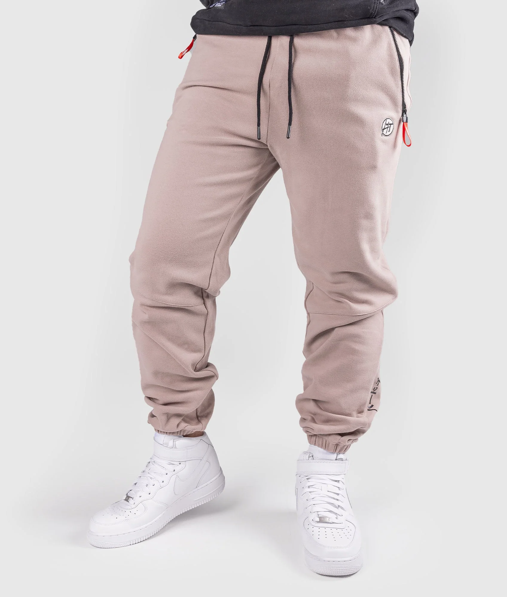 Katakana P1 Fleece Track Pants - Latte - Image 3