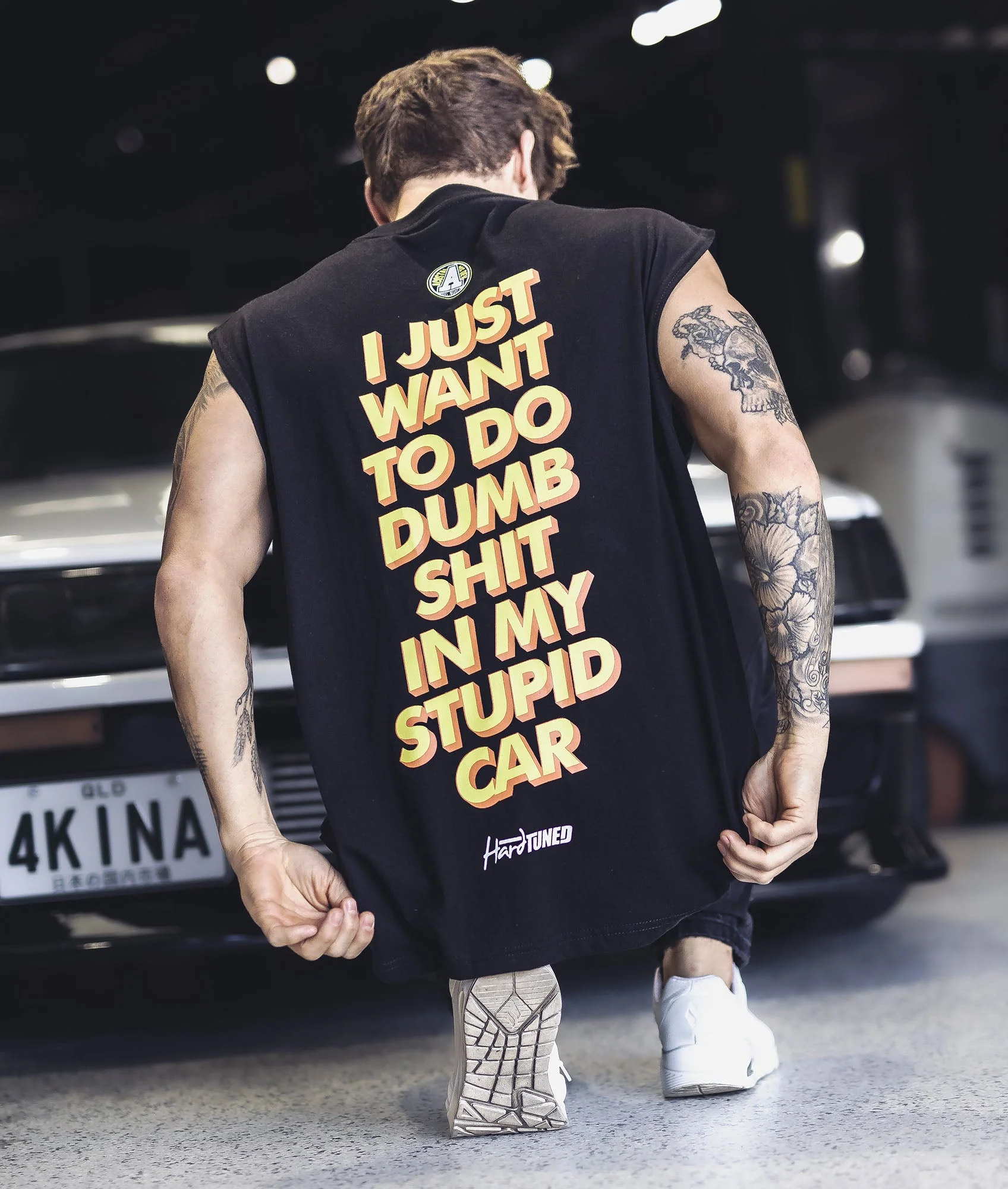Stupid Car Tank Top - Image 2