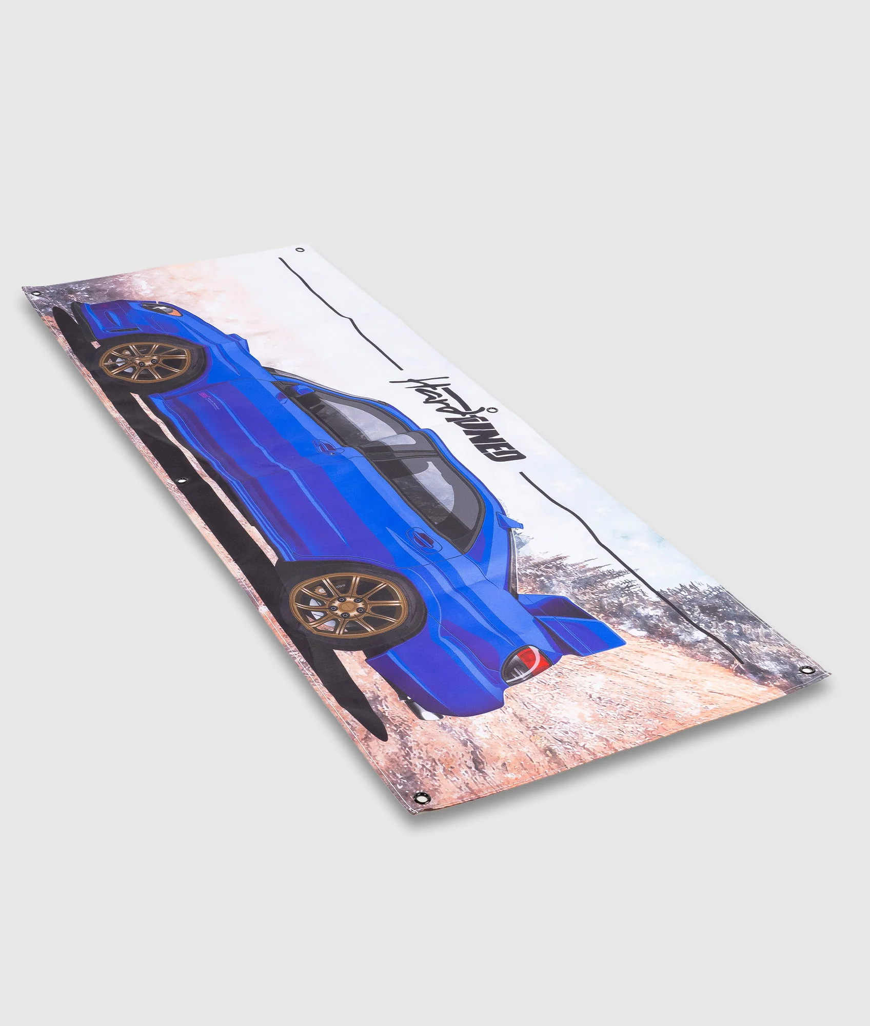 Subaru Hawkeye Garage Flag - Image 4