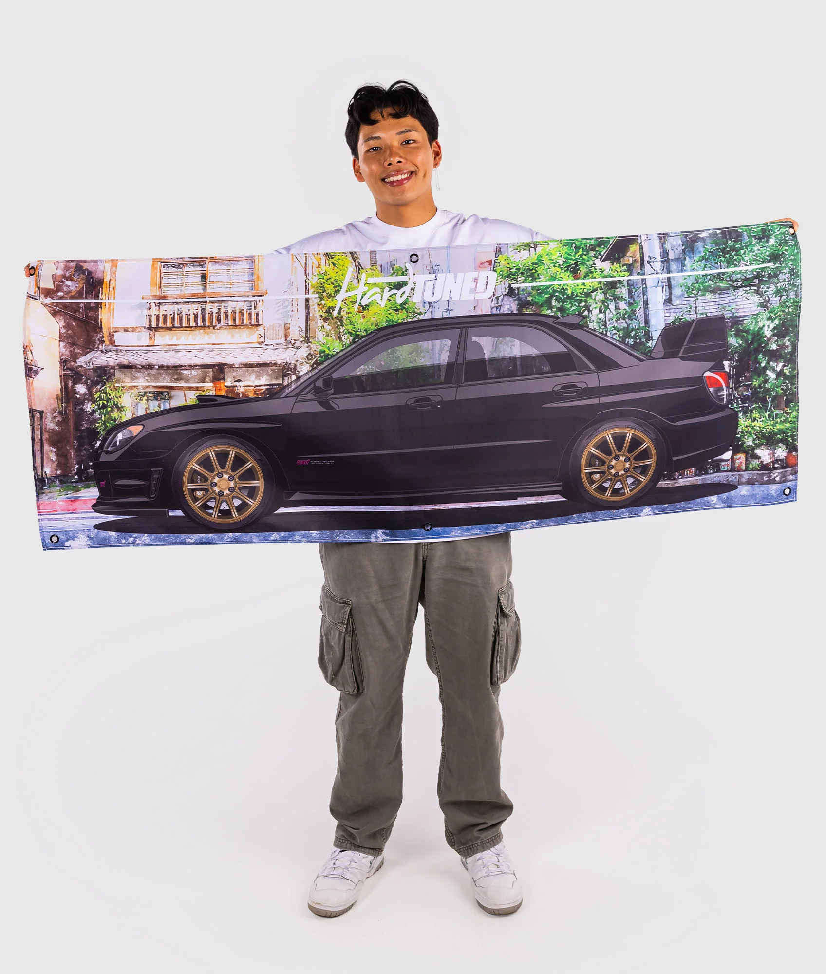Subaru Hawkeye Garage Flag - Image 5