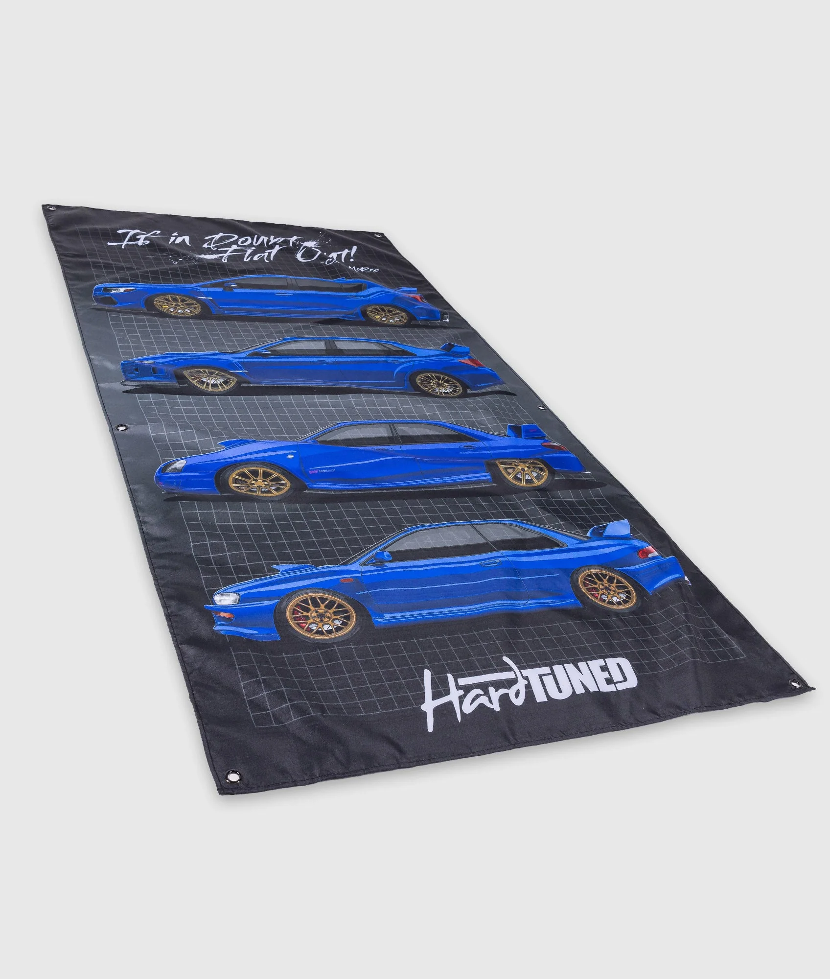 Subaru WRX Generations Garage Flag - Image 6