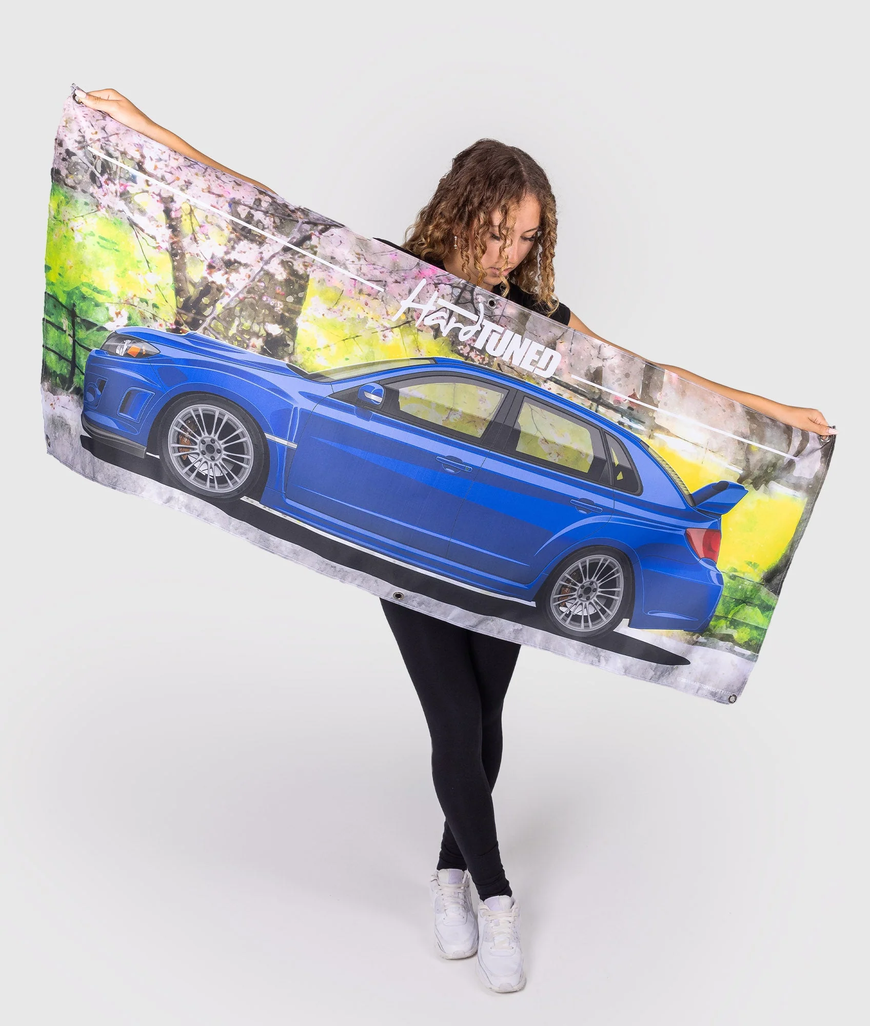 Subaru WRX STI GV Garage Flag - Image 4