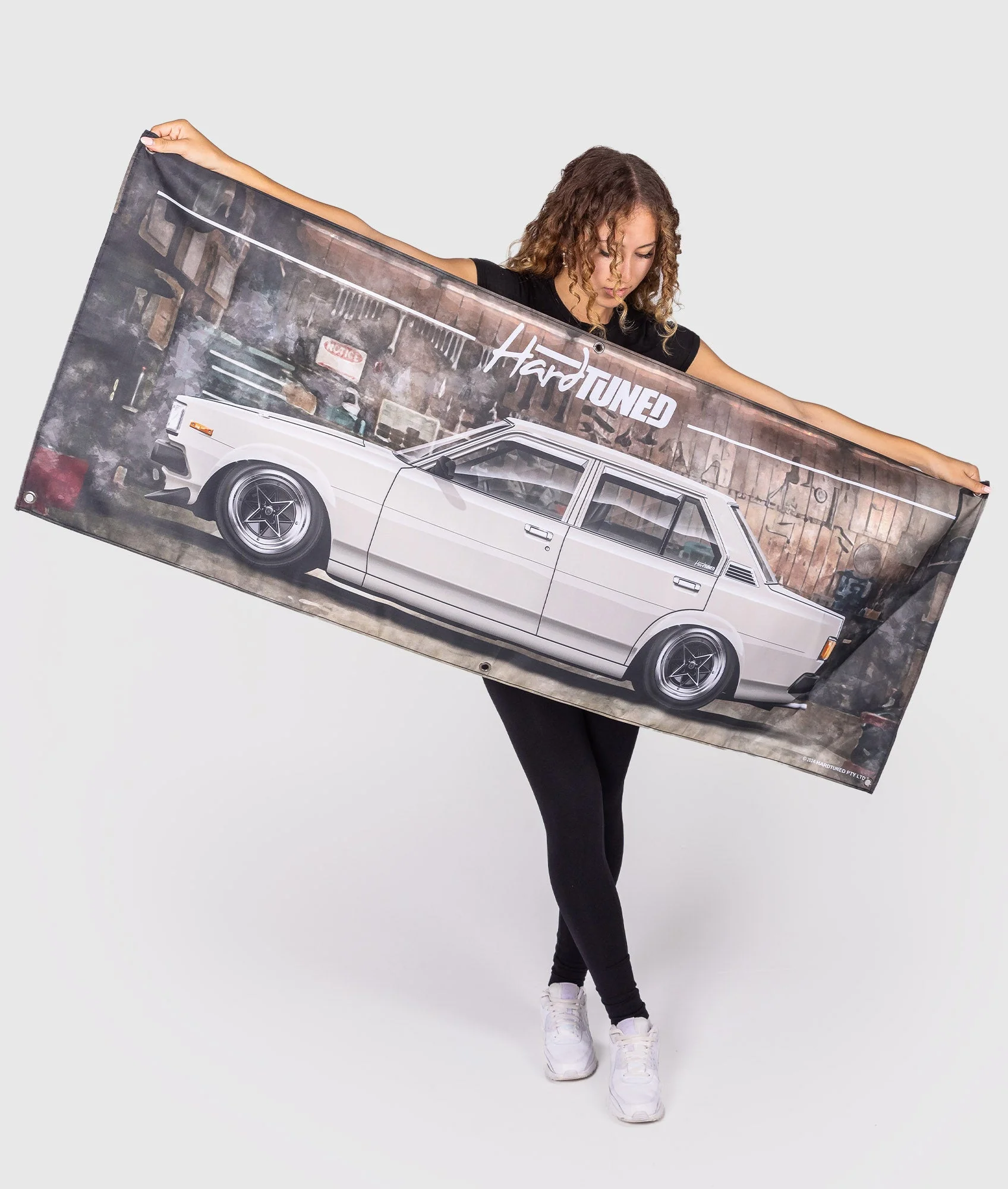 Toyota Corolla KE70 Garage Flag - Image 2