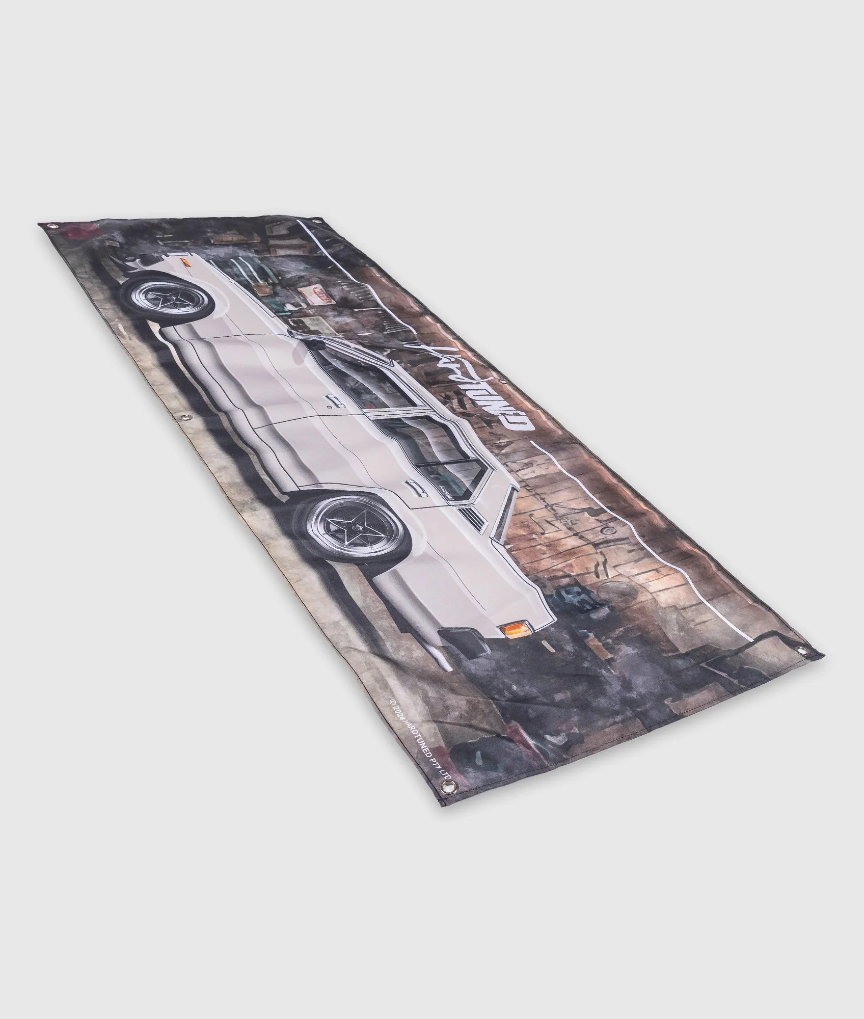 Toyota Corolla KE70 Garage Flag - Image 4