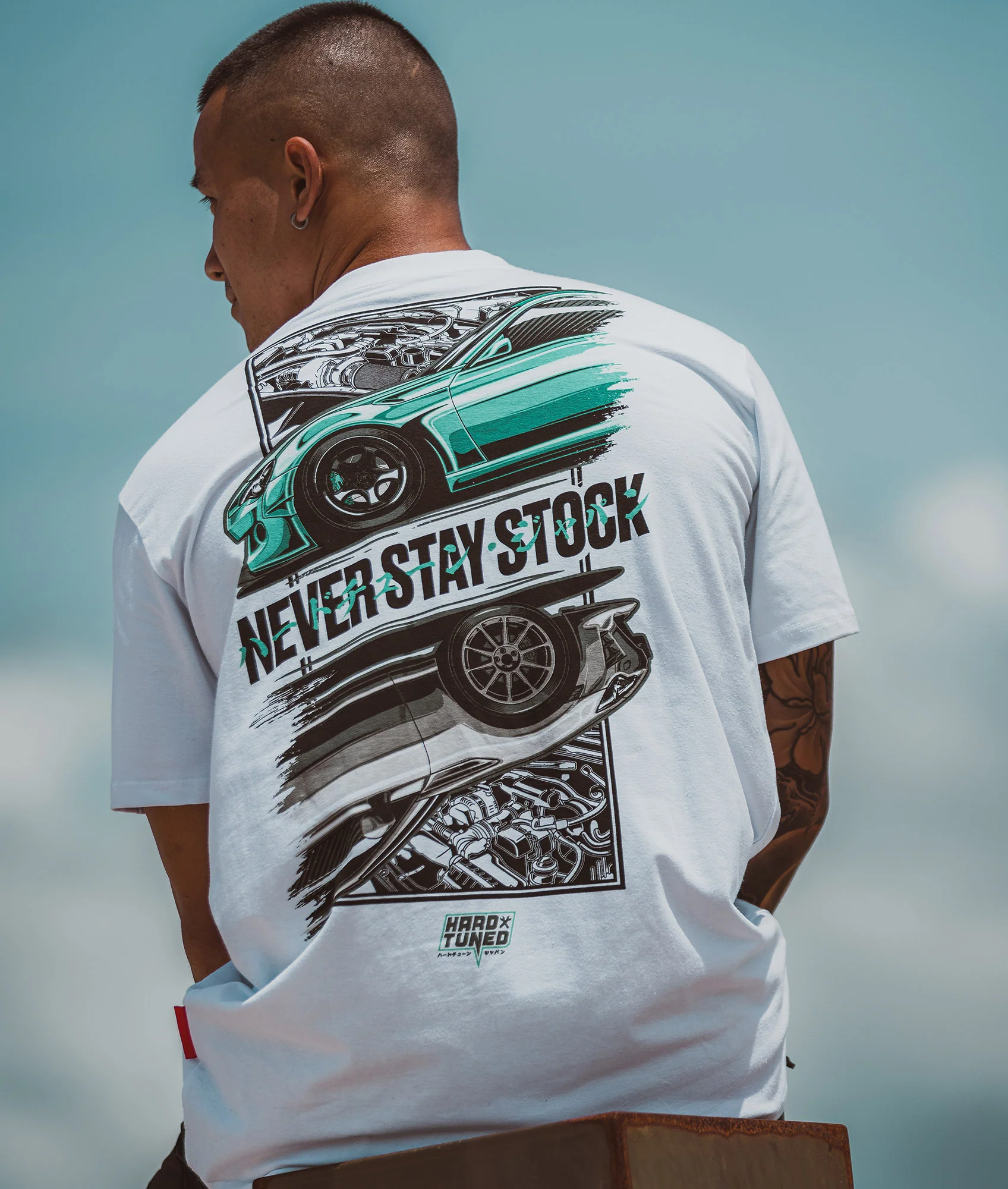 Toyota GT86 Never Stay Stock Tee - Image 2