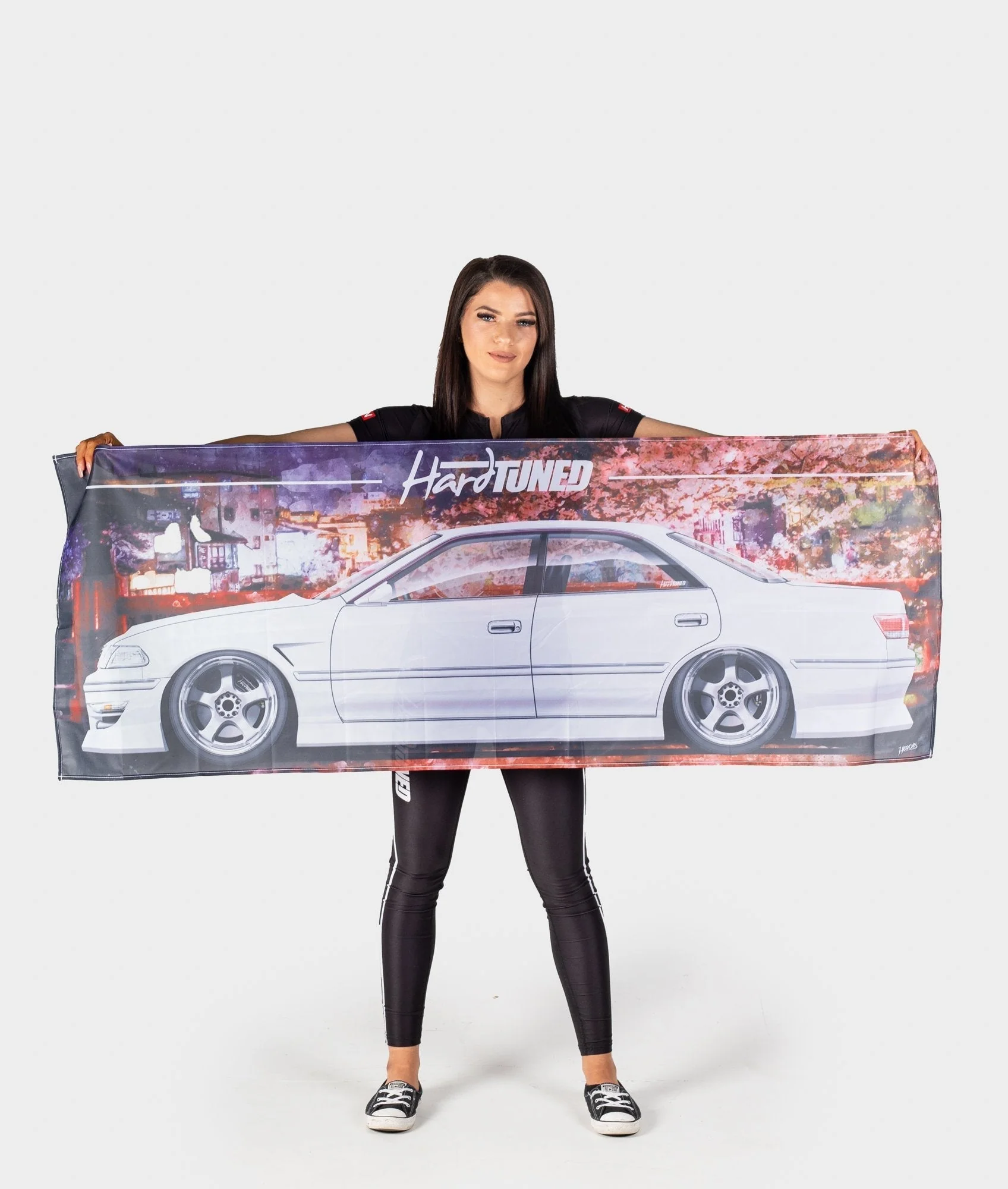 Toyota JZX100 Mark II Garage Flag