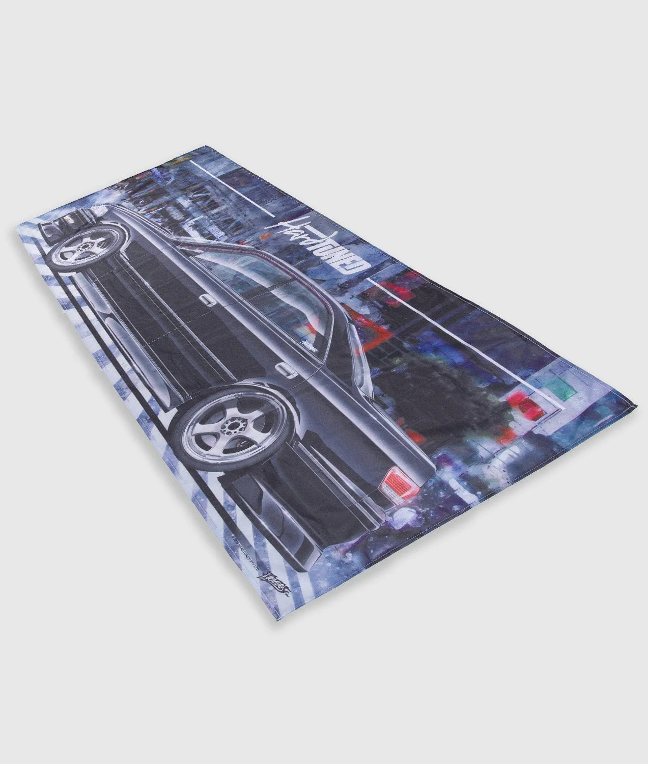Toyota JZX100 Mark II Garage Flag - Image 4