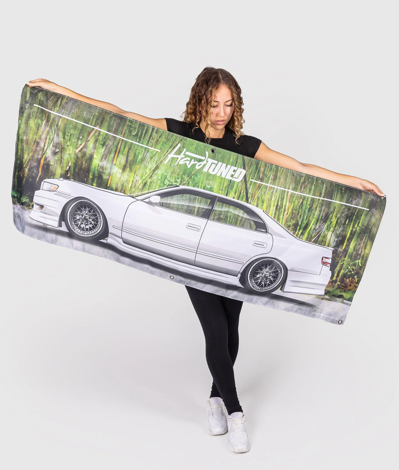 Toyota JZX90 Chaser Garage Flag - Image 2