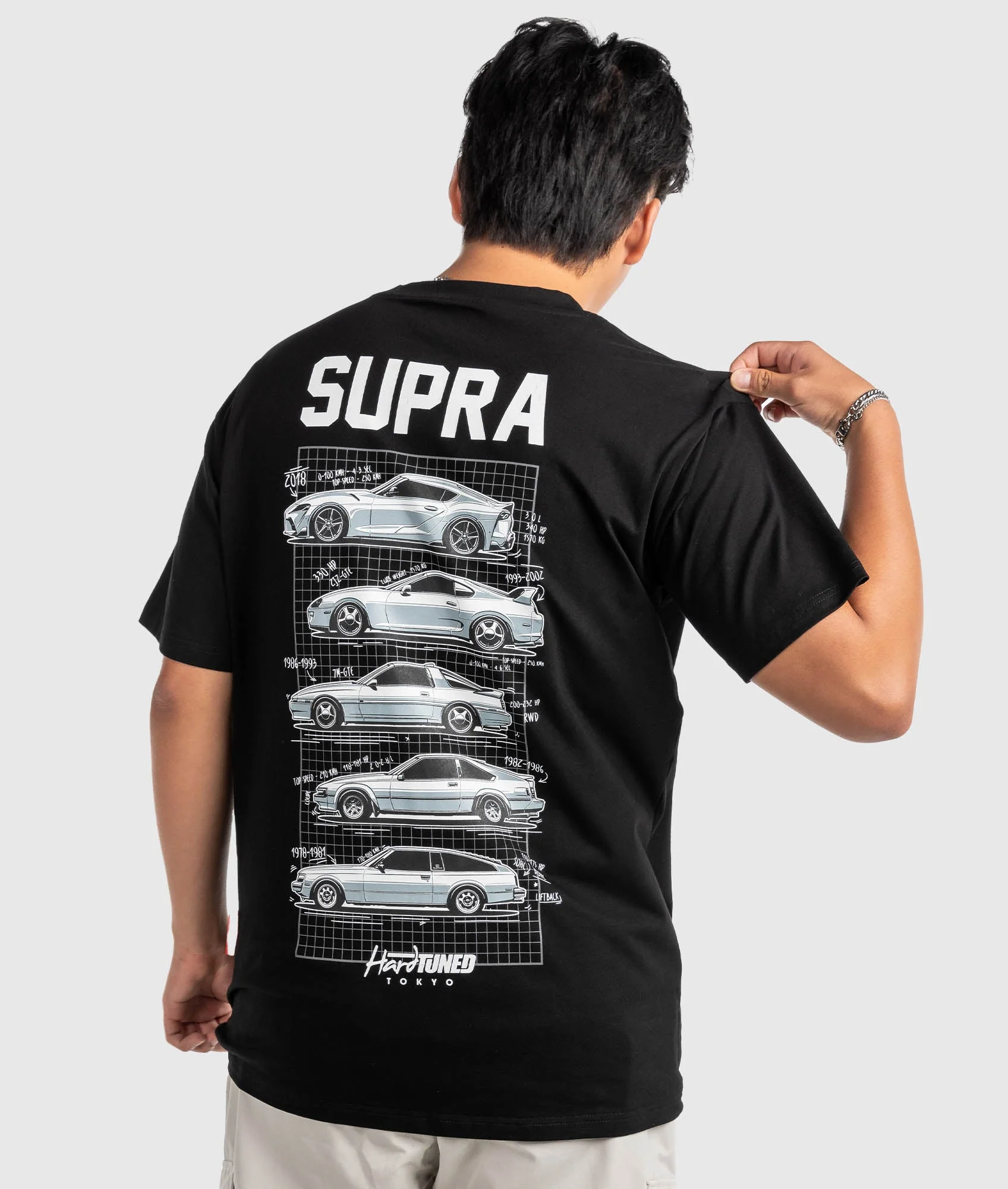 Toyota Supra Generations Tee - Image 4