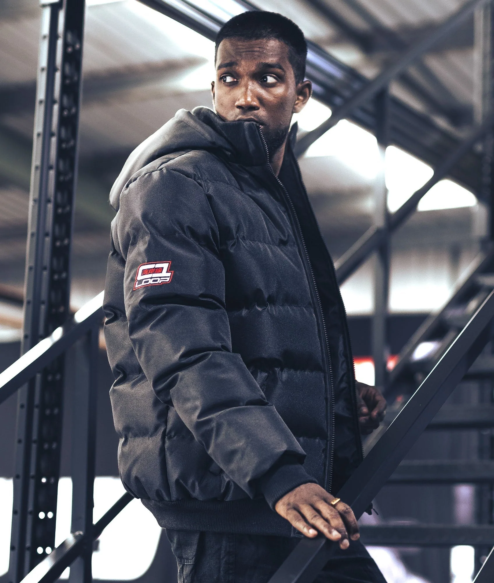 Underground C1 Loop Puffer Jacket - Image 2