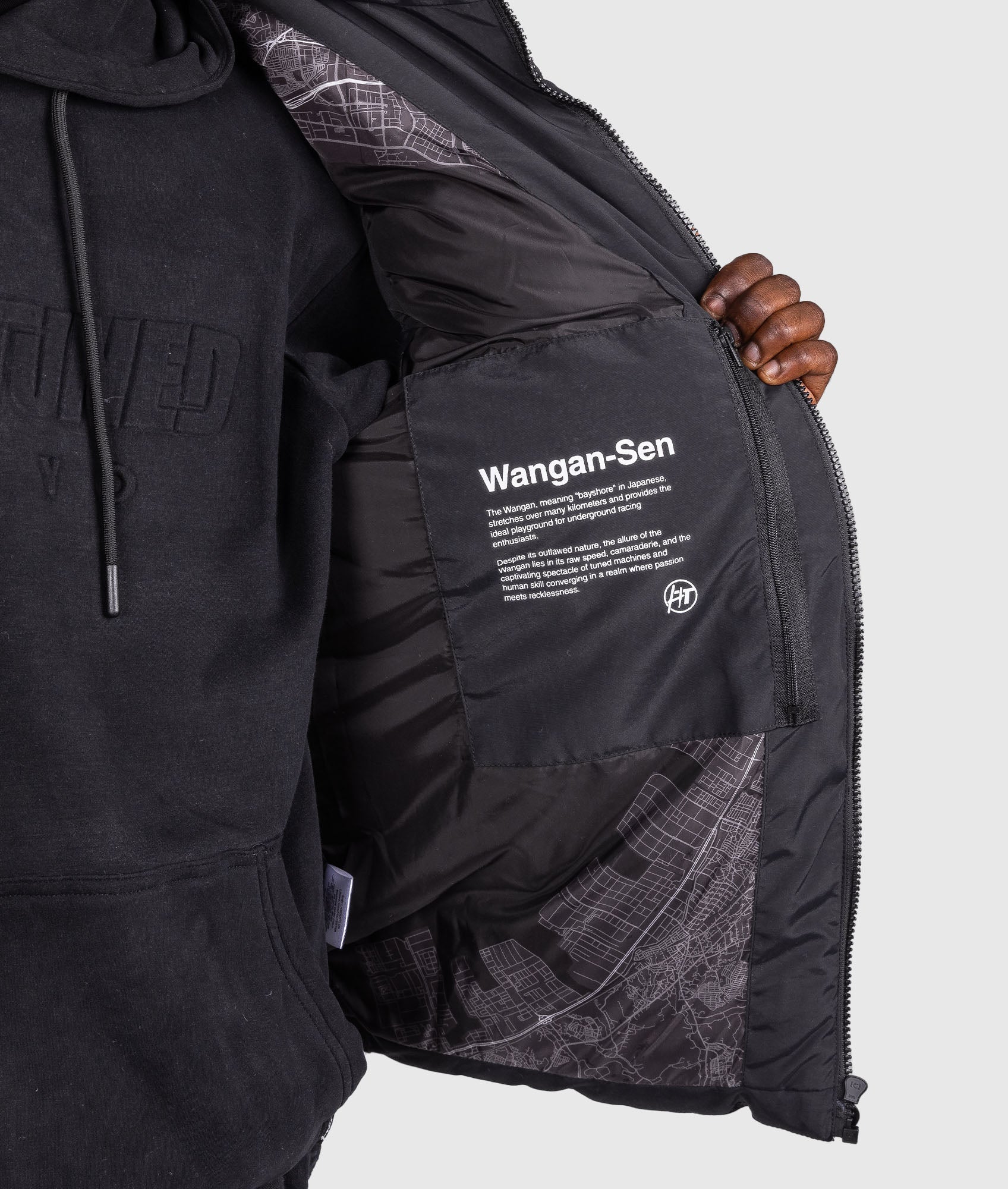 Underground C1 Loop Puffer Vest - Image 3