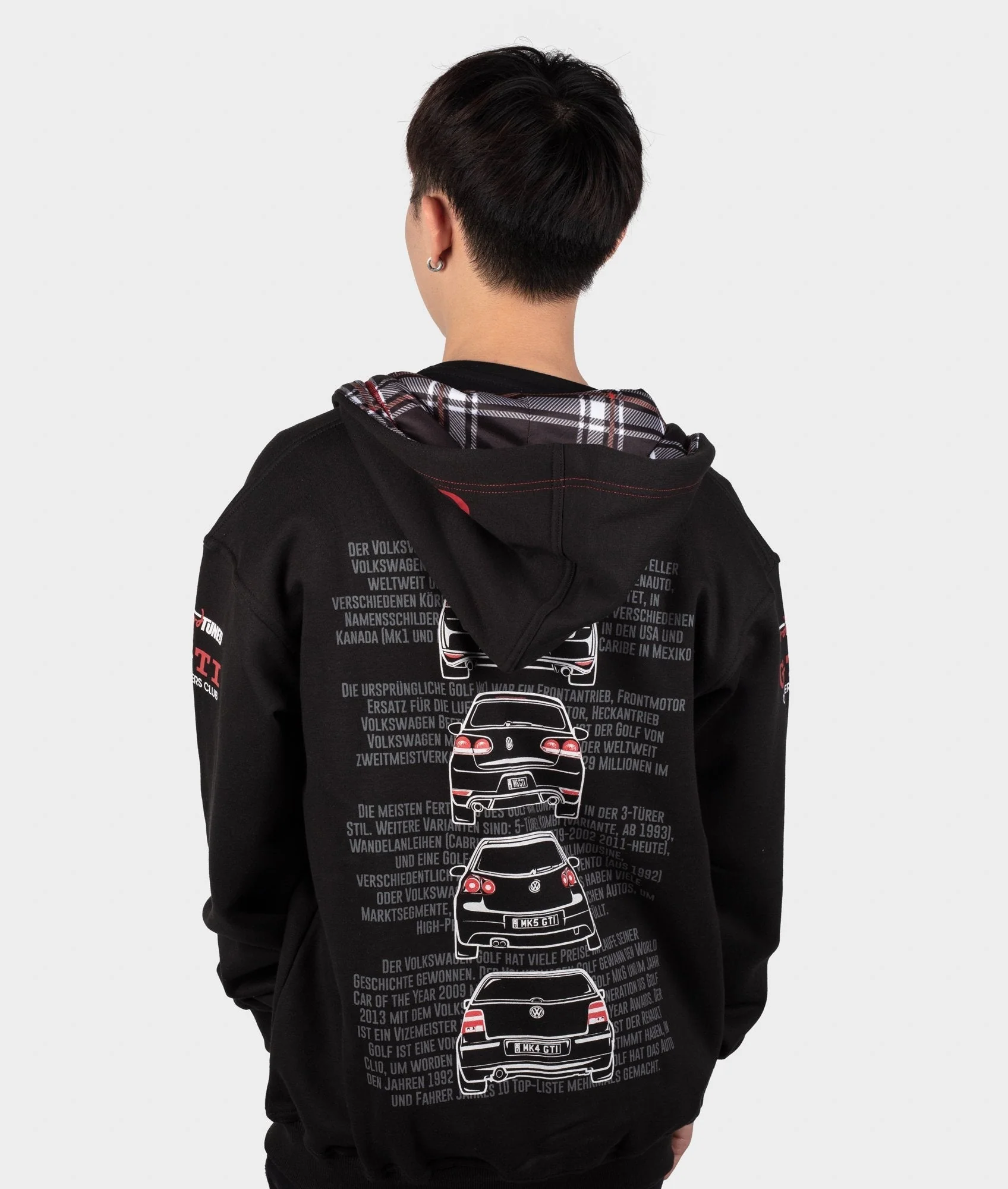 Volkswagen Golf GTI Hoodie - Black - Image 3