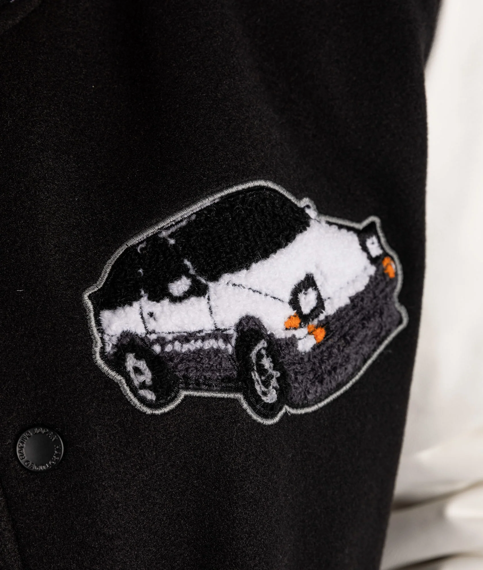 Womens AE86 Drivers Club Varsity Jacket - Image 8