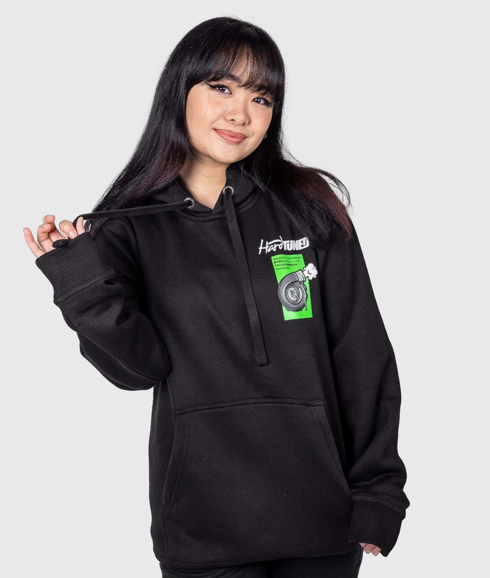 Women's Turbo Bunny Hoodie - Black - Image 5