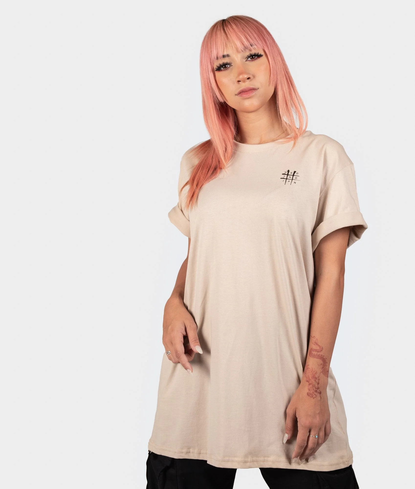 Bloodbath Womens Tee - Tan - Image 4