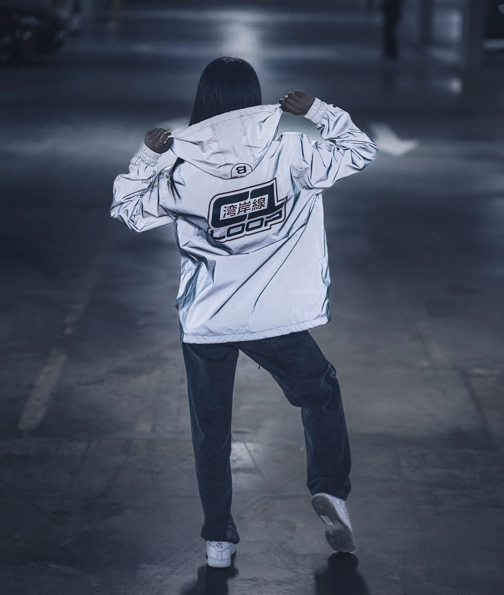 Womens C1 Nightcrawler Reflective Jacket - Image 2