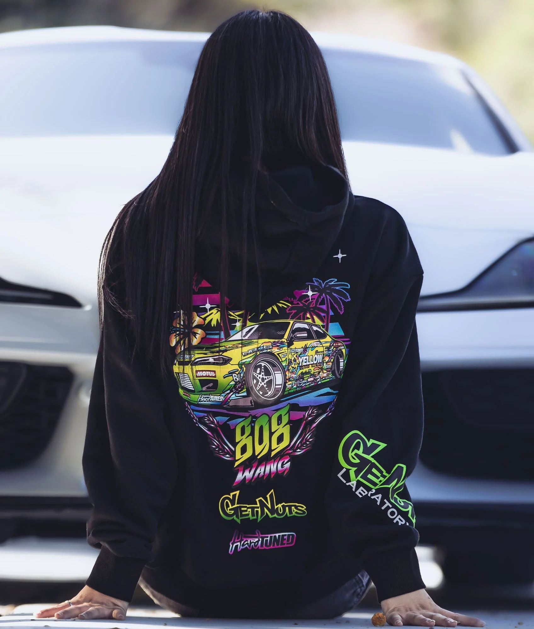 Women's Forrest Wang / Get Nuts Labs Hoodie - Image 2
