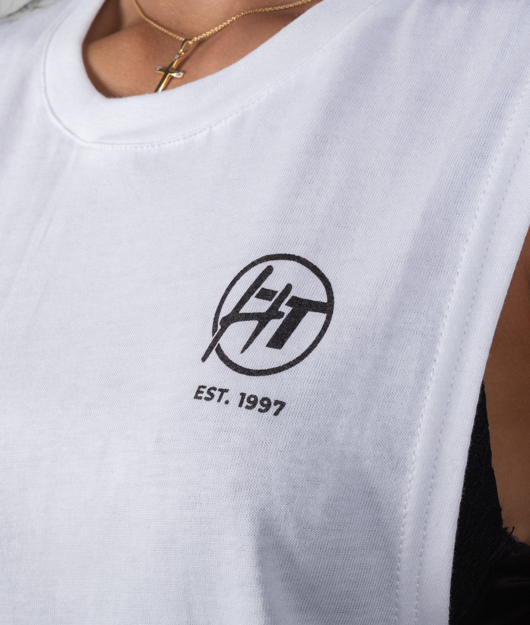 Womens HTxJPN Crossing Tank - White - Image 3