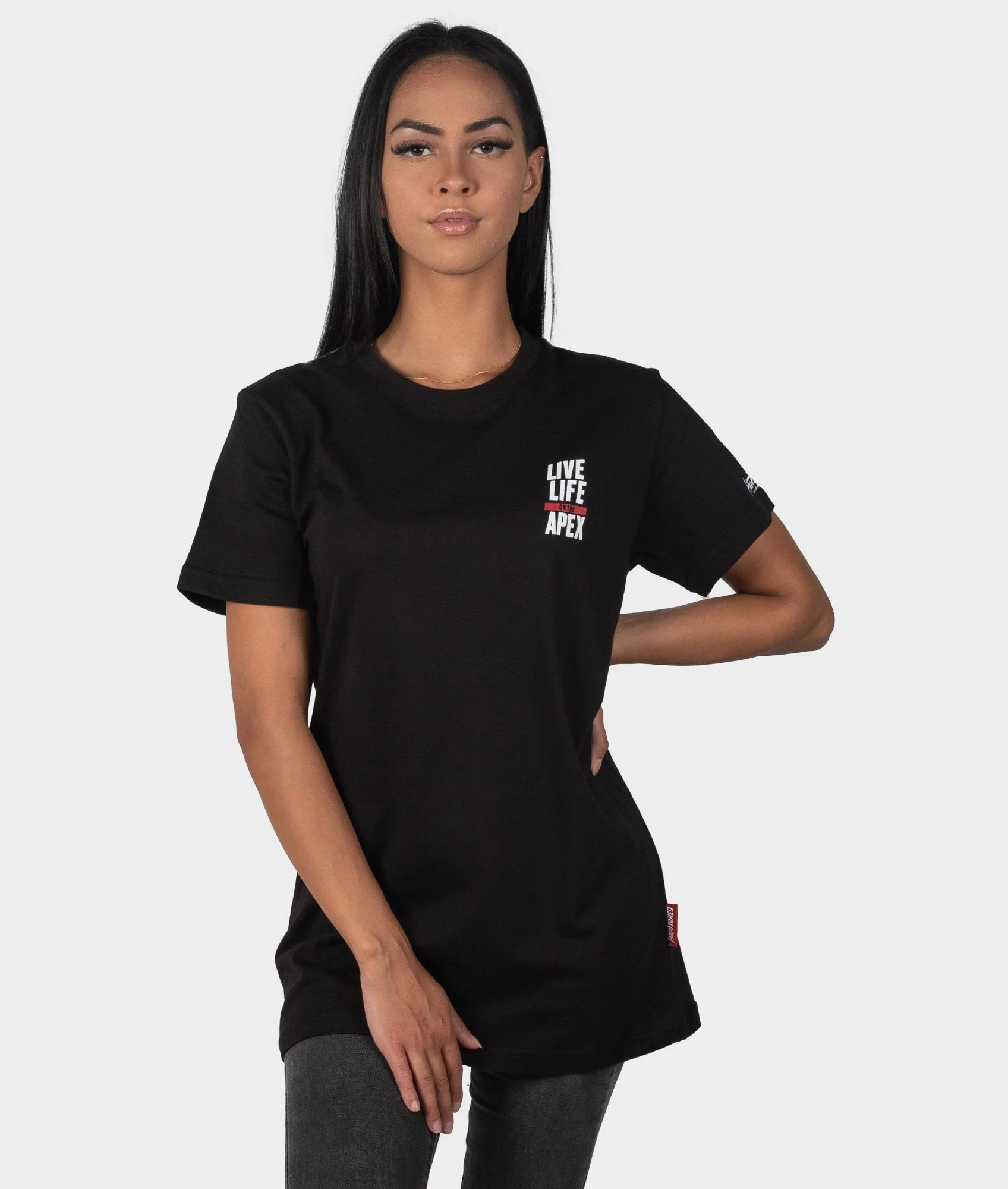 Life on the Apex Tee - Black - Image 3
