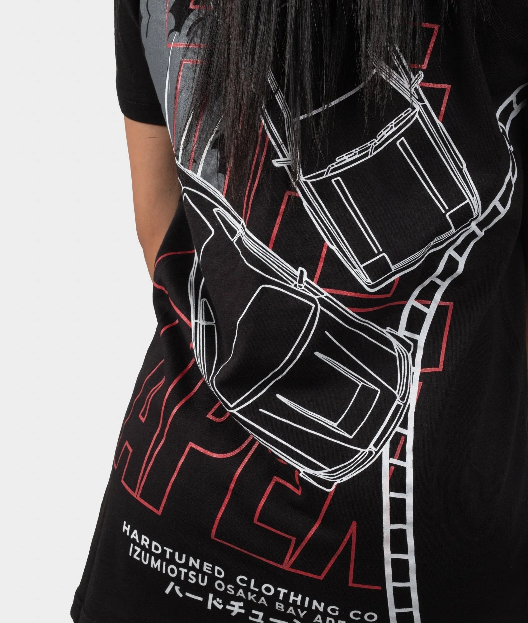 Life on the Apex Tee - Black - Image 5